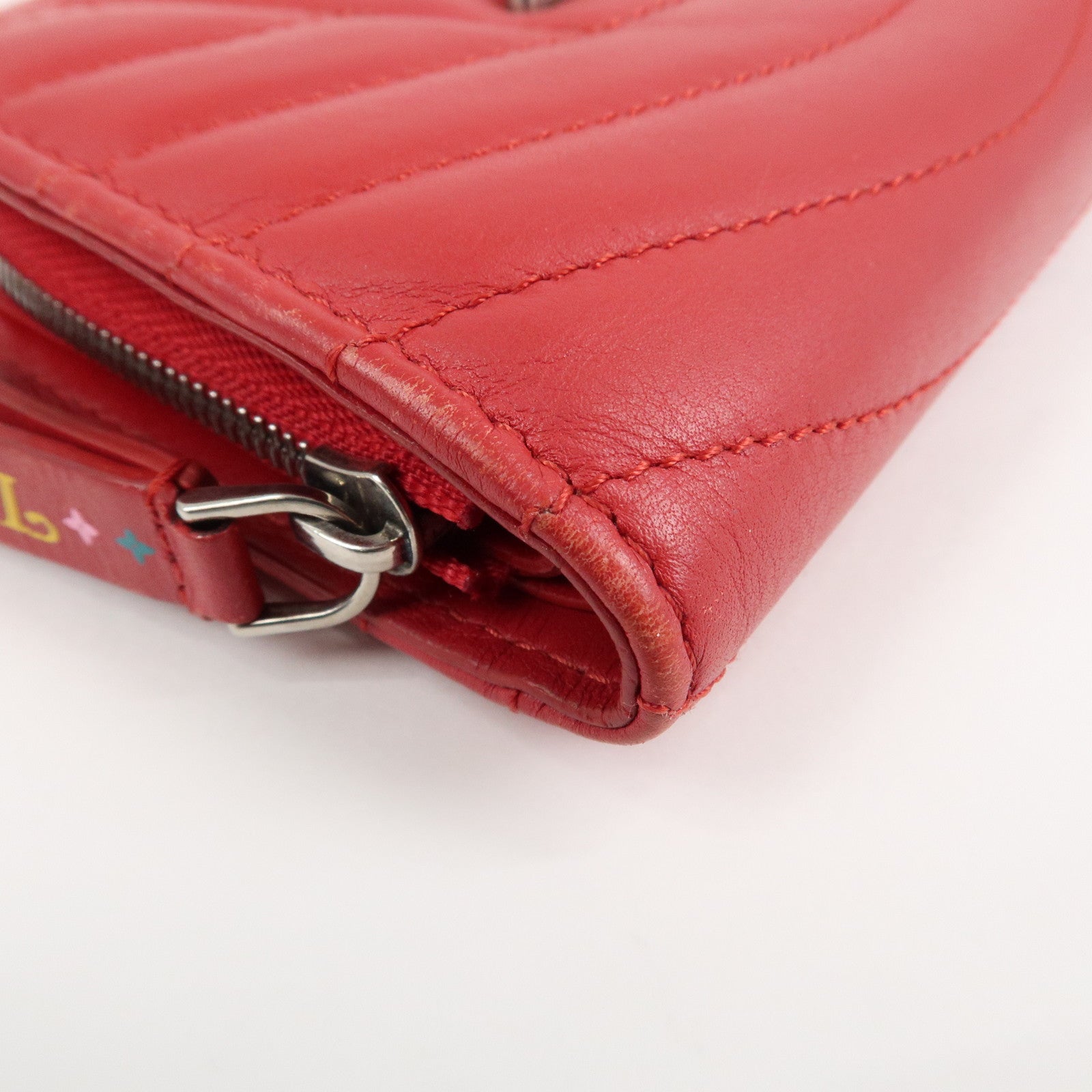 Louis Vuitton Zipped Compact Wallet Rouge M63790