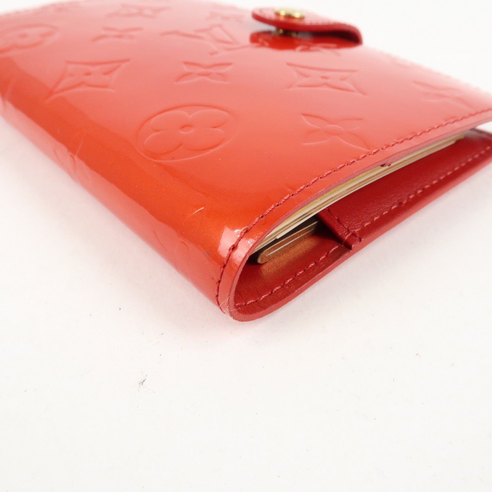 Louis Vuitton Monogram Vernis Agenda PM Planner Cover R21003