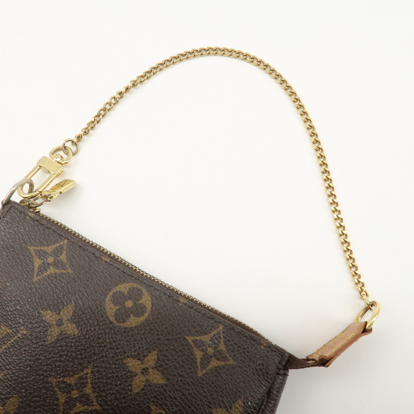 Louis Vuitton Monogram Mini Pochette Accessoires Pouch M58009 Used