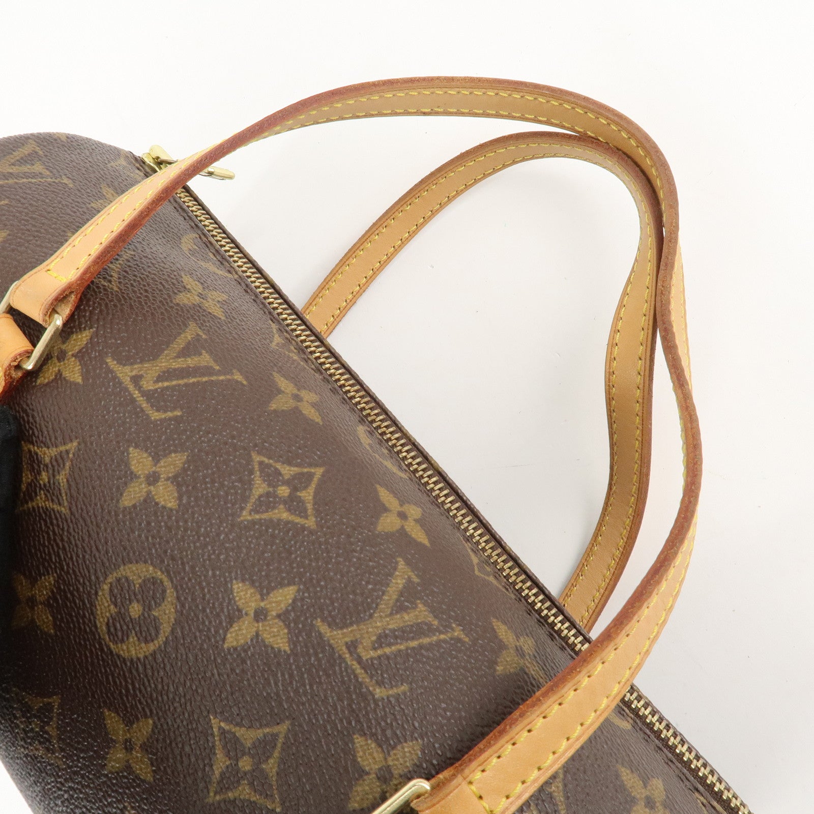 Louis Vuitton Monogram Papillon 26 Hand Bag New Style M51386 Used