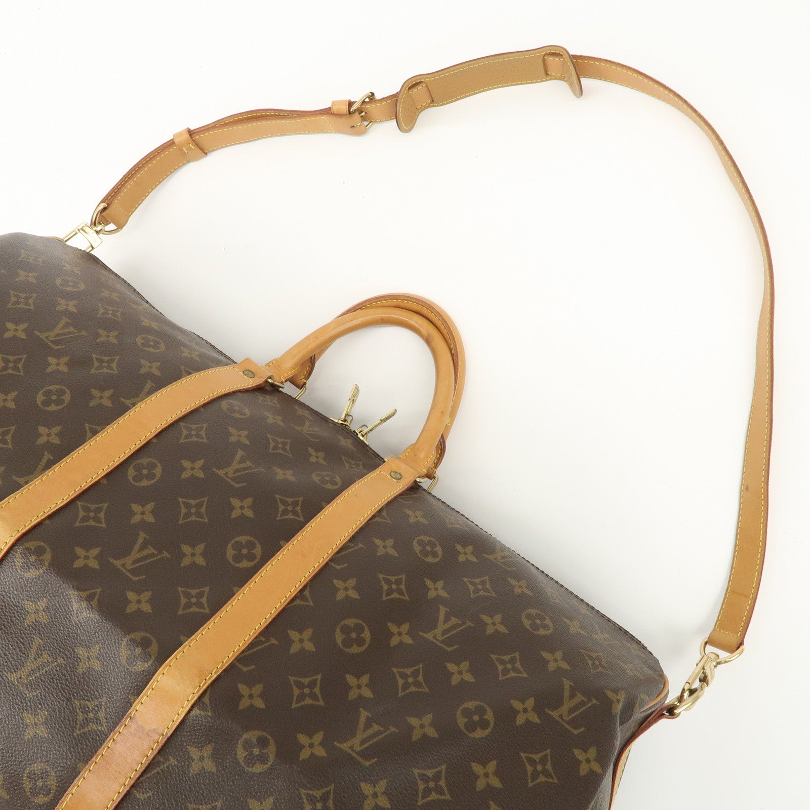 Louis Vuitton Monogram Keep All Bandouliere 55 Bag M41414