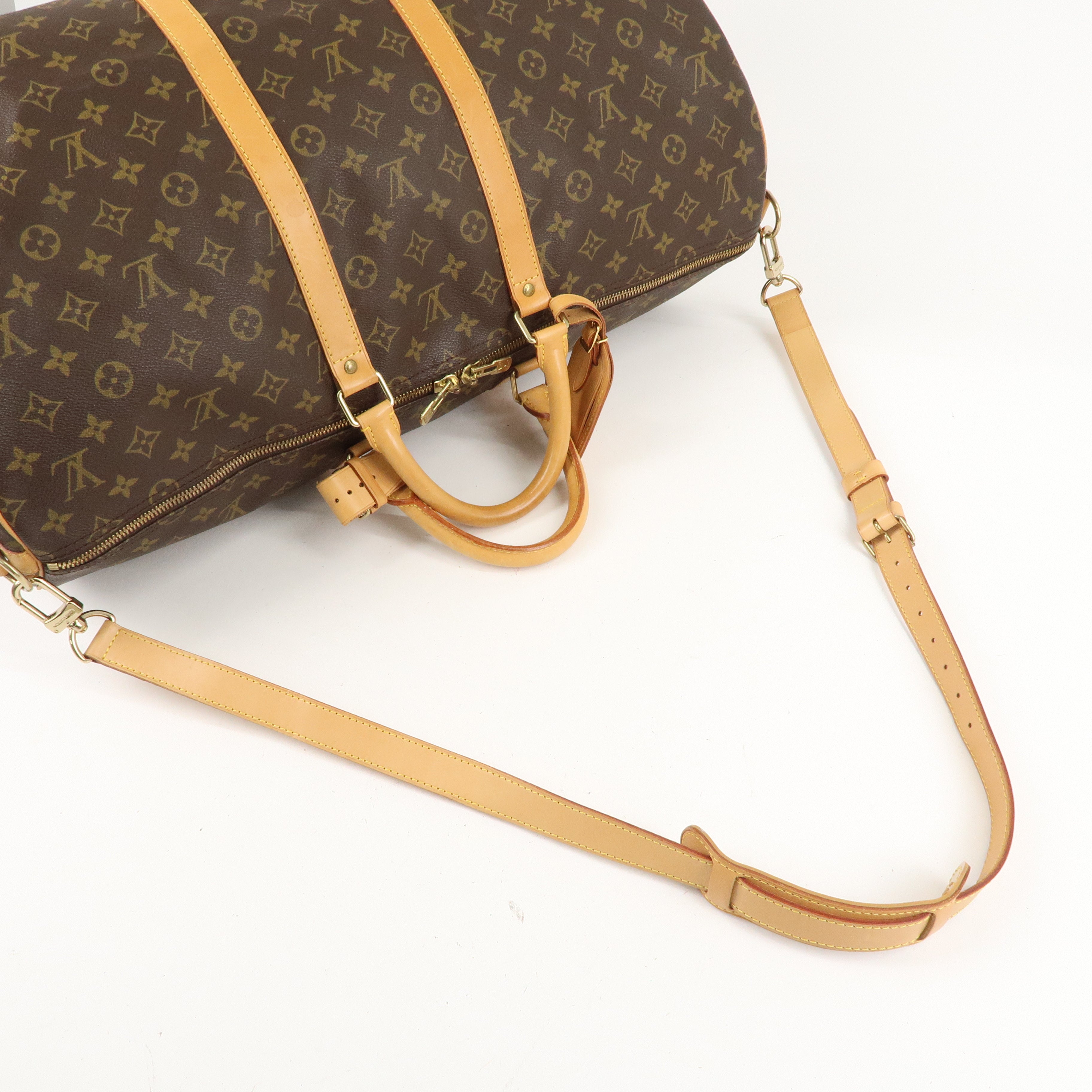 Louis Vuitton Monogram Keep All Bandouliere 55 Bag M41414