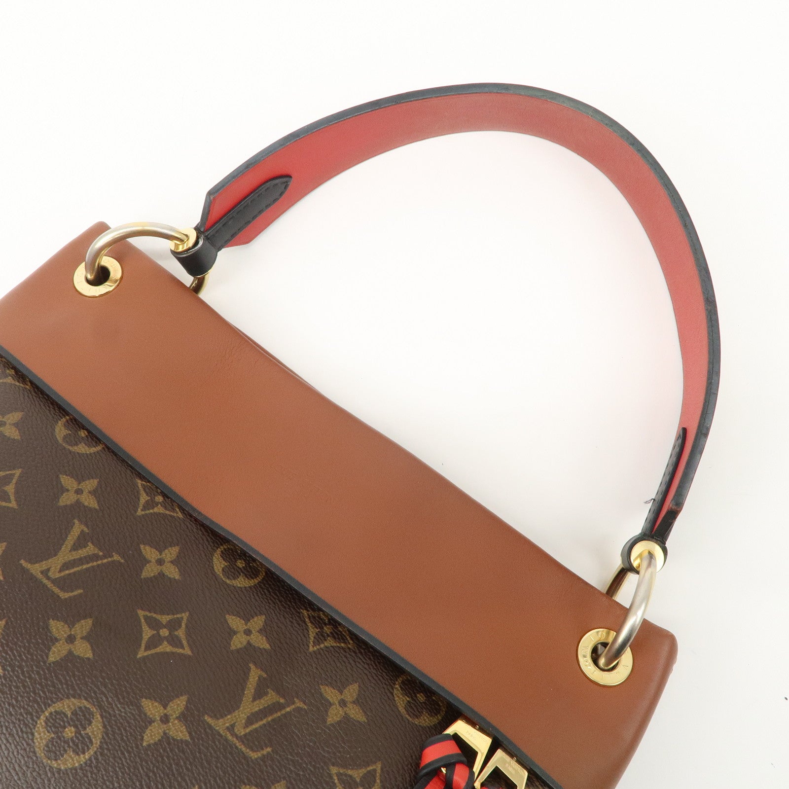 Louis Vuitton Monogram Tuileries Besace 2Way Bag Brown M43157 Used