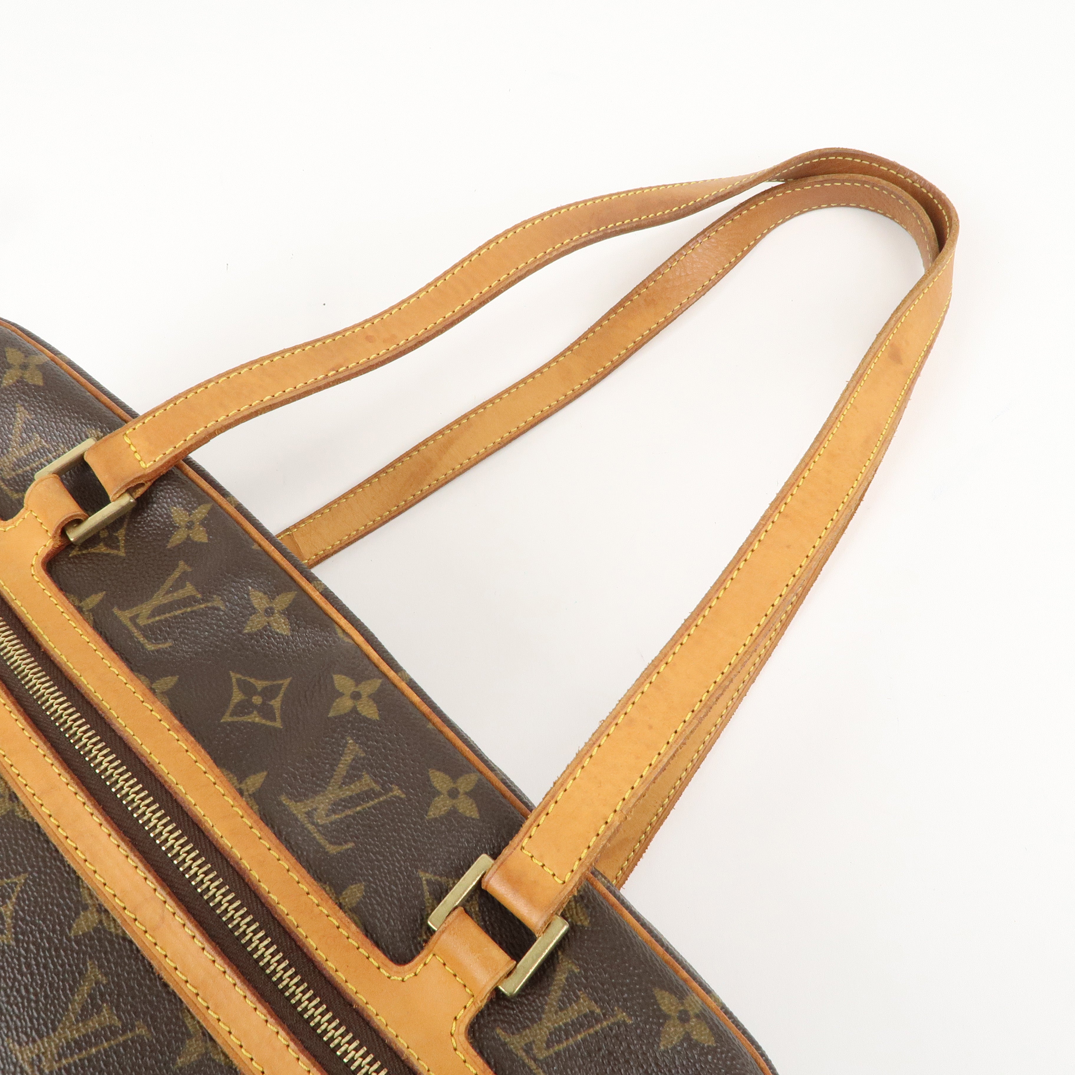 Louis Vuitton Monogram Cite GM Boston Hand Bag Brown M51181