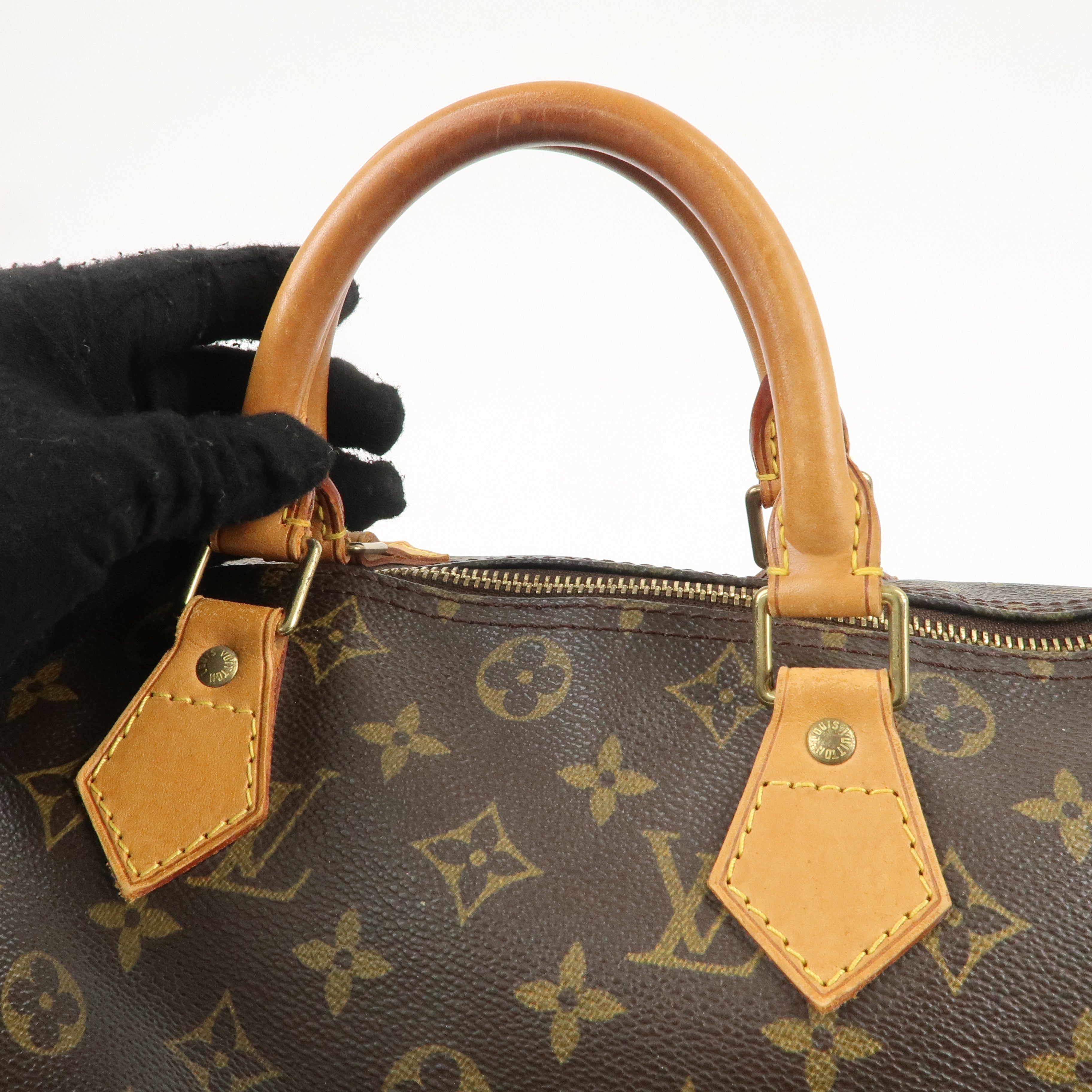 Louis Vuitton Monogram Speedy 30 Hand Bag Boston Bag M41526