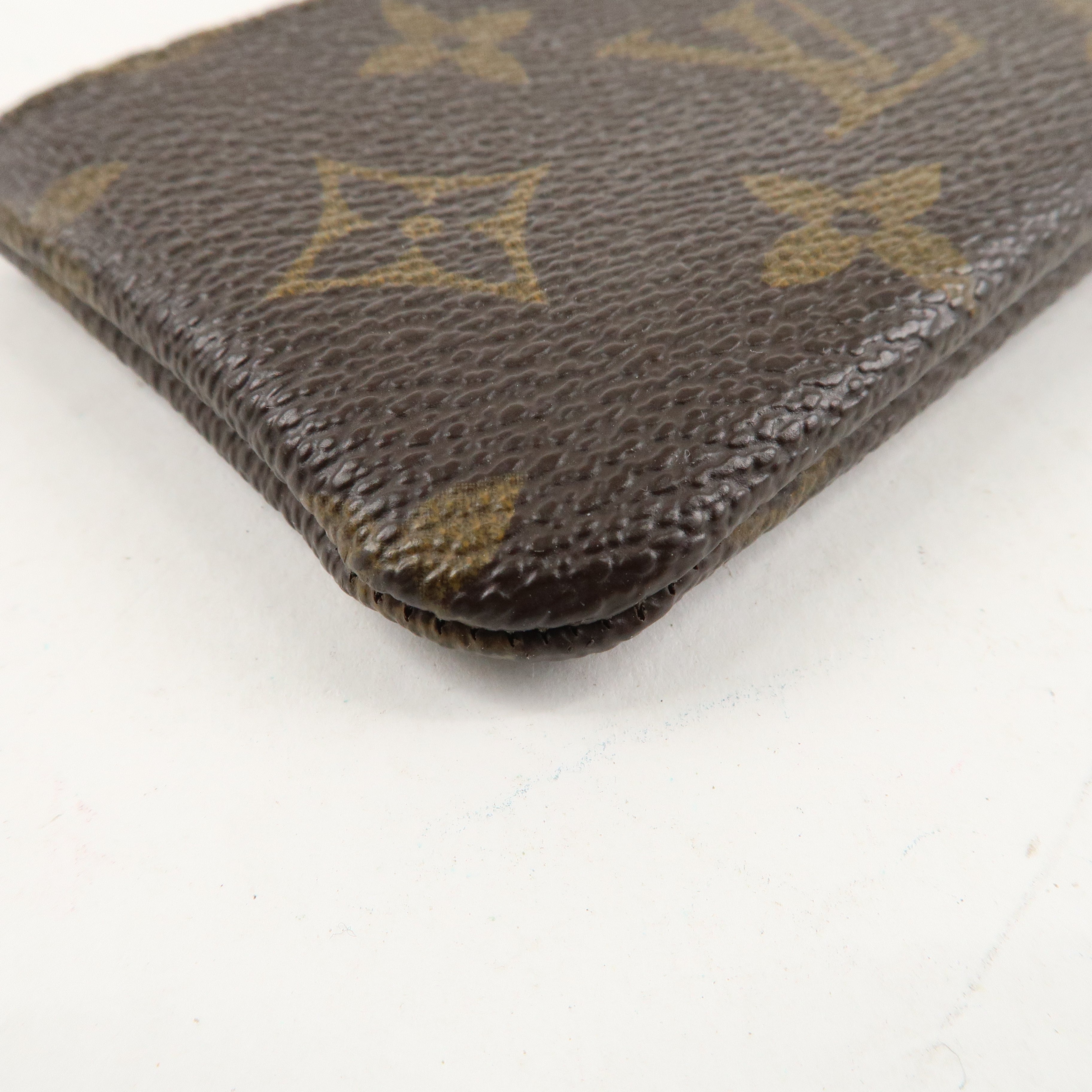 Louis Vuitton Monogram Pochette Cles Coin Case Key Case M62650