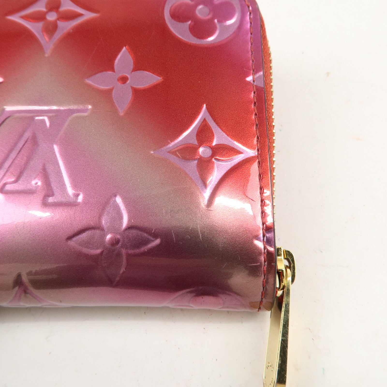 Louis Vuitton Monogram Vernis Gradation Zippy Coin Purse N90523