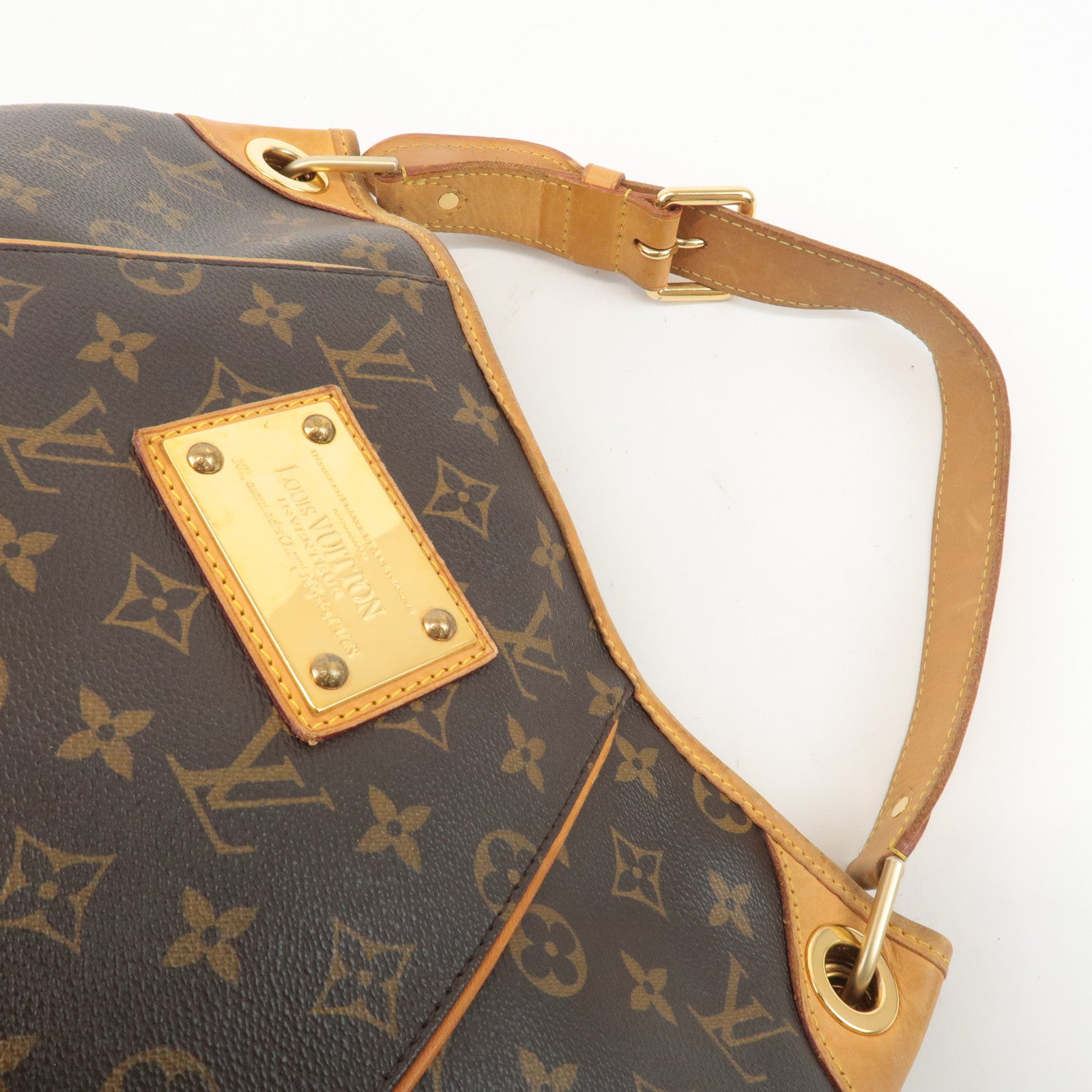 Louis Vuitton Monogram Galliera PM Shoulder Bag Brown M56382