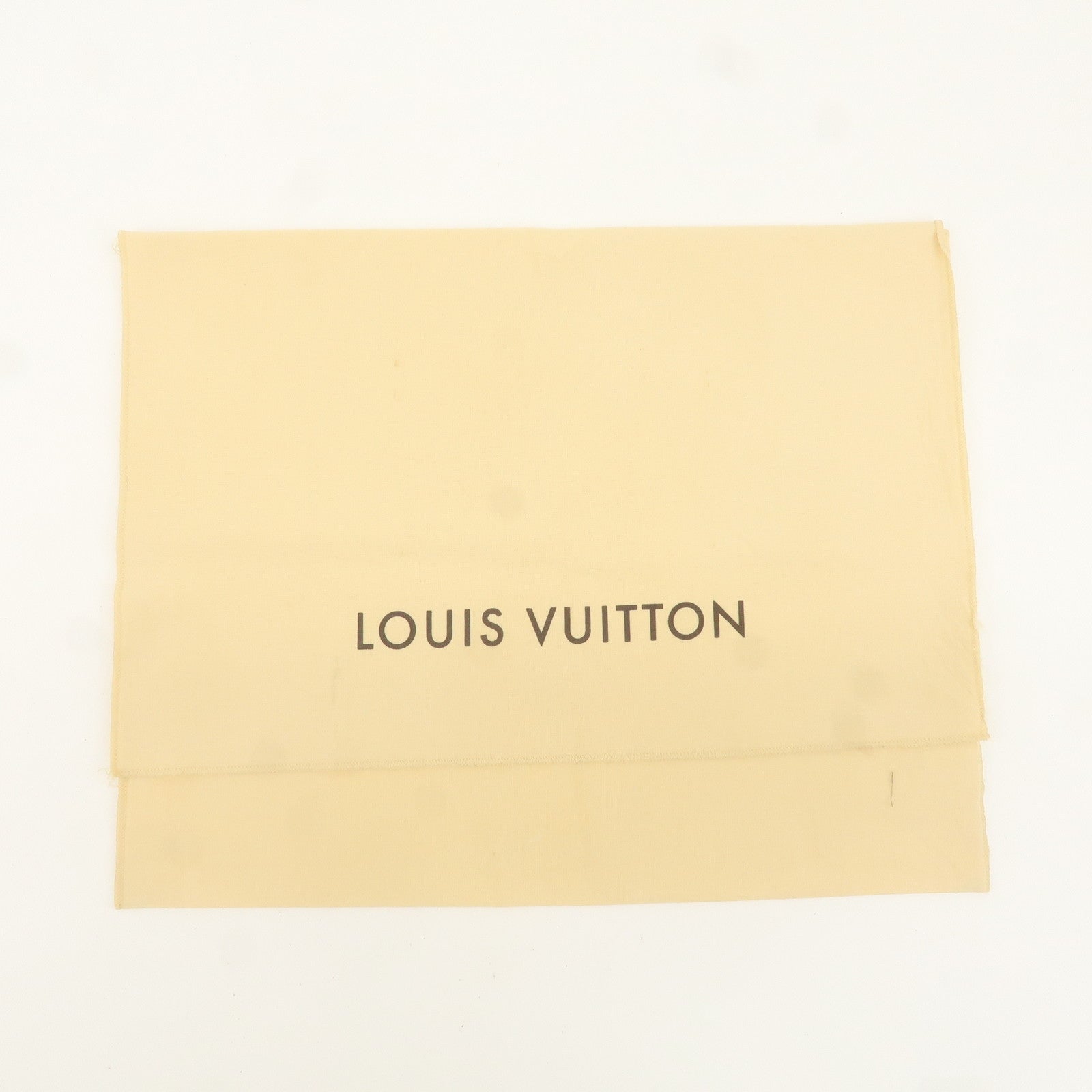 Louis Vuitton Set of 10 Dust Bag Storage Bag Flap Beige