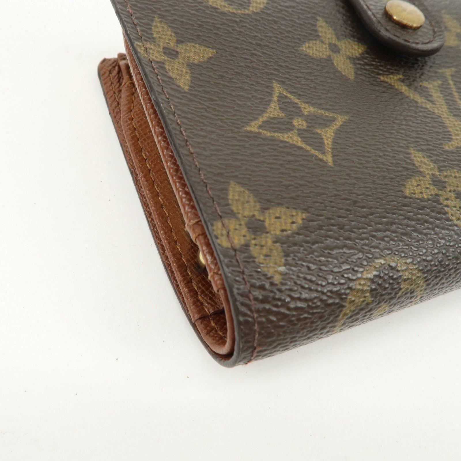 Louis Vuitton Monogram Porte Monnaie Billets Viennois M61663 Used