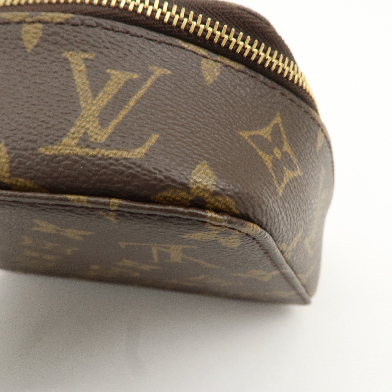 Louis Vuitton Monogram Posh Monte Carlo Pouch Brown M47352 Used