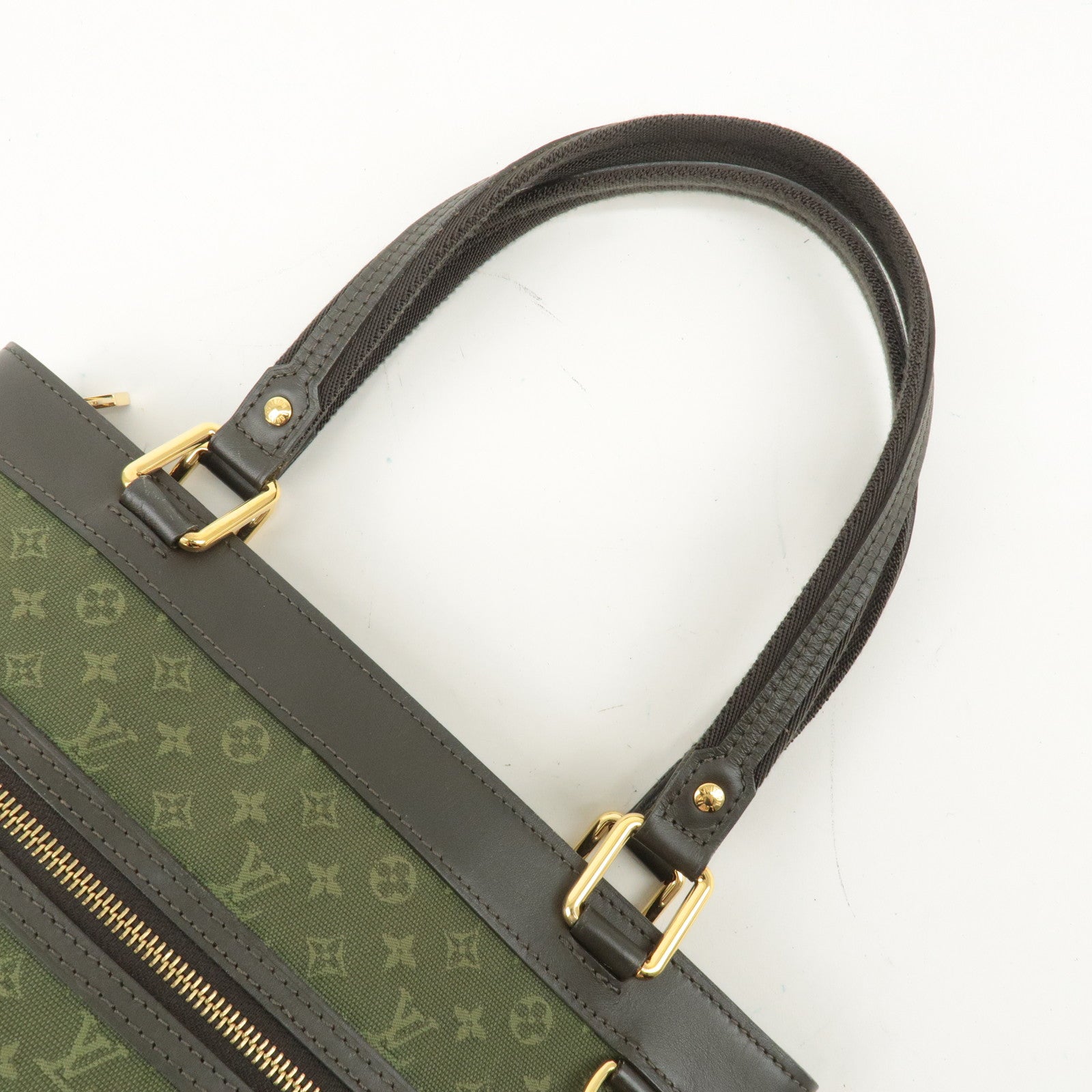 Louis Vuitton Monogram Mini Lucille PM Hand Bag TST Khaki M92682