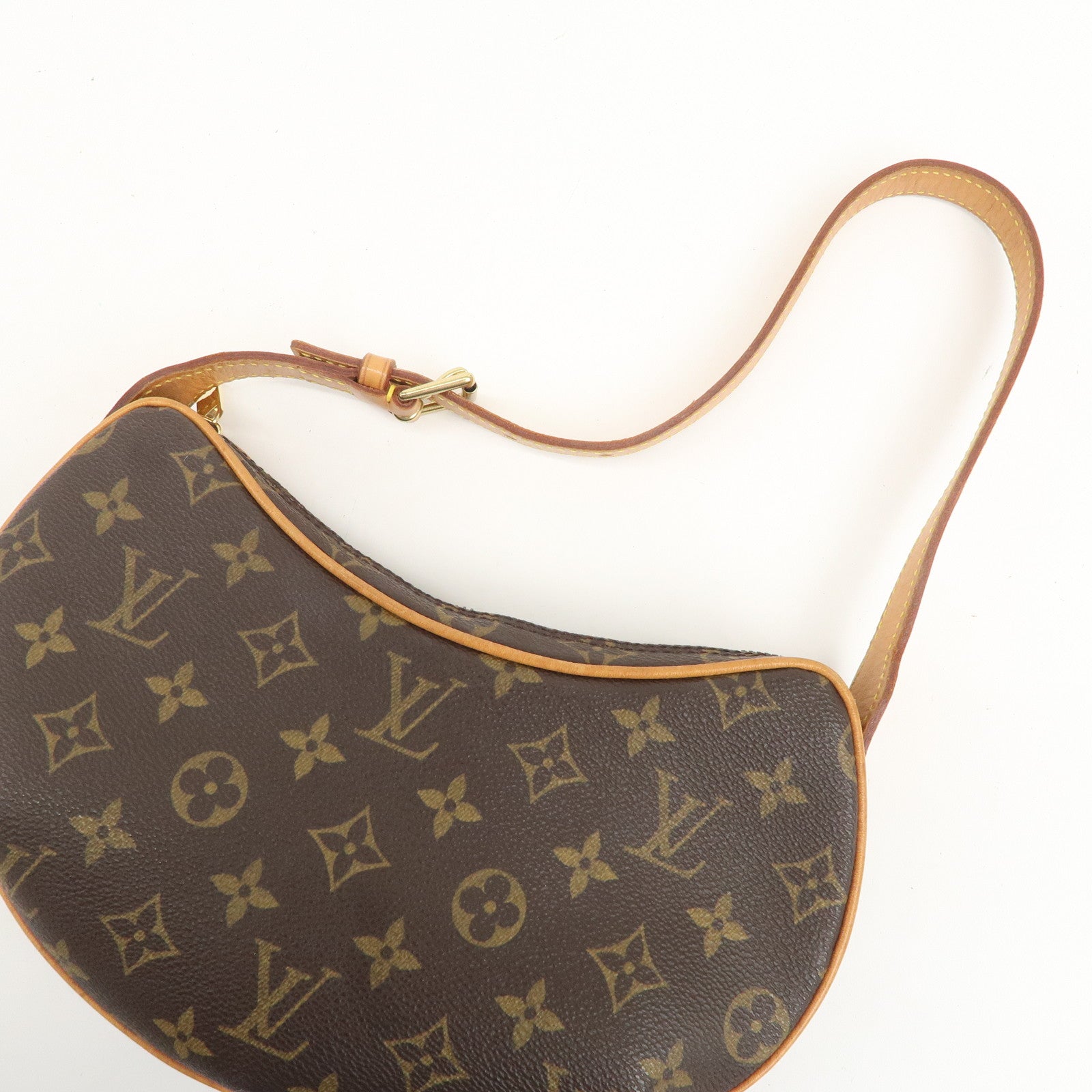 Louis Vuitton Monogram Pochette Croissant Shoulder Bag M51510 Used