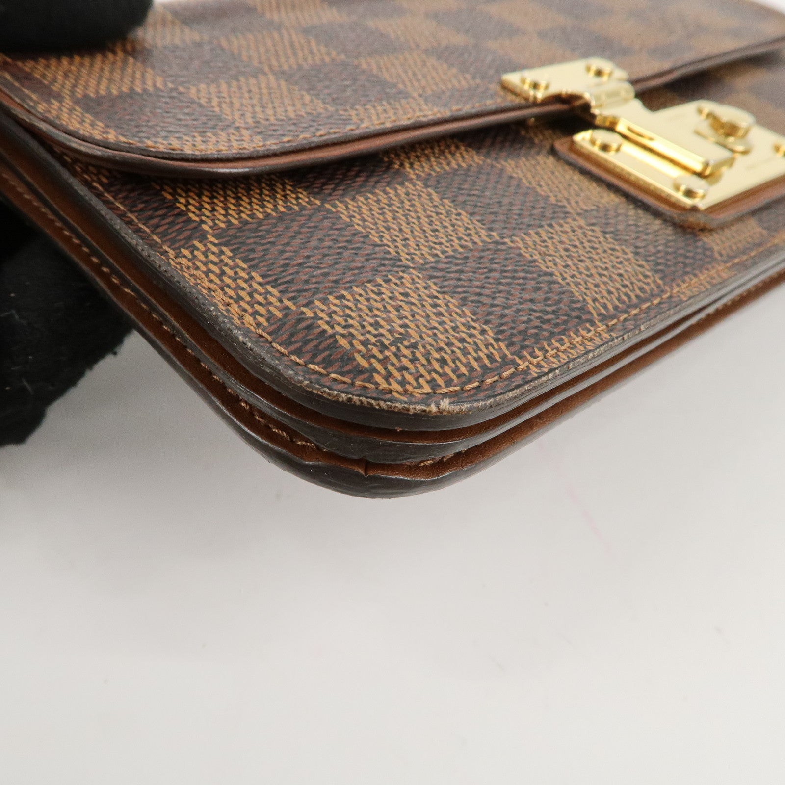 Louis Vuitton Damier Ebene Portefeuil Ascot Wallet N63171