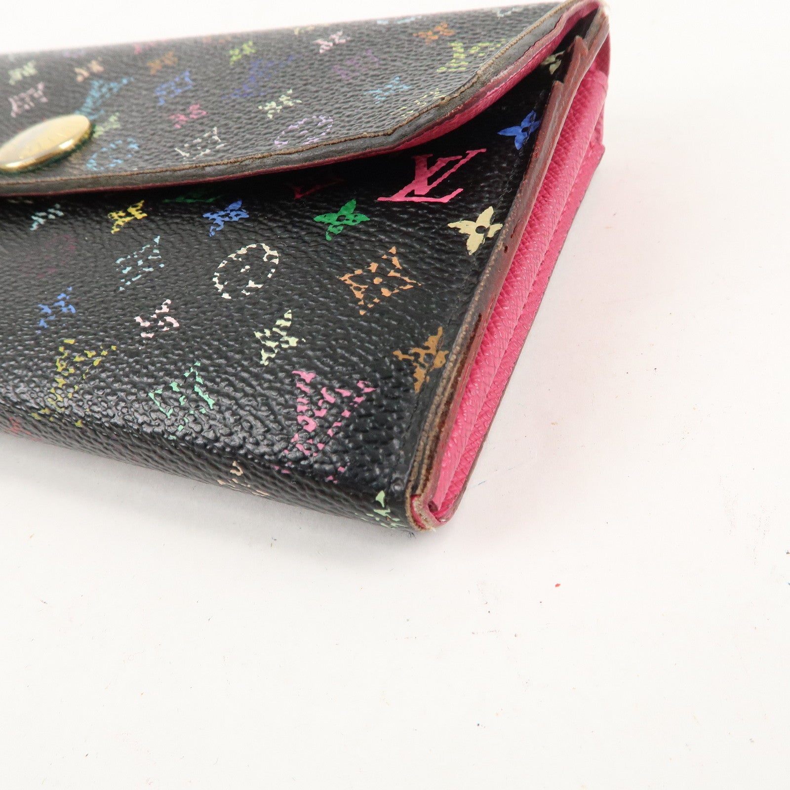 Louis Vuitton Monogram Multicolor Portefeuille Sarah Wallet M93747