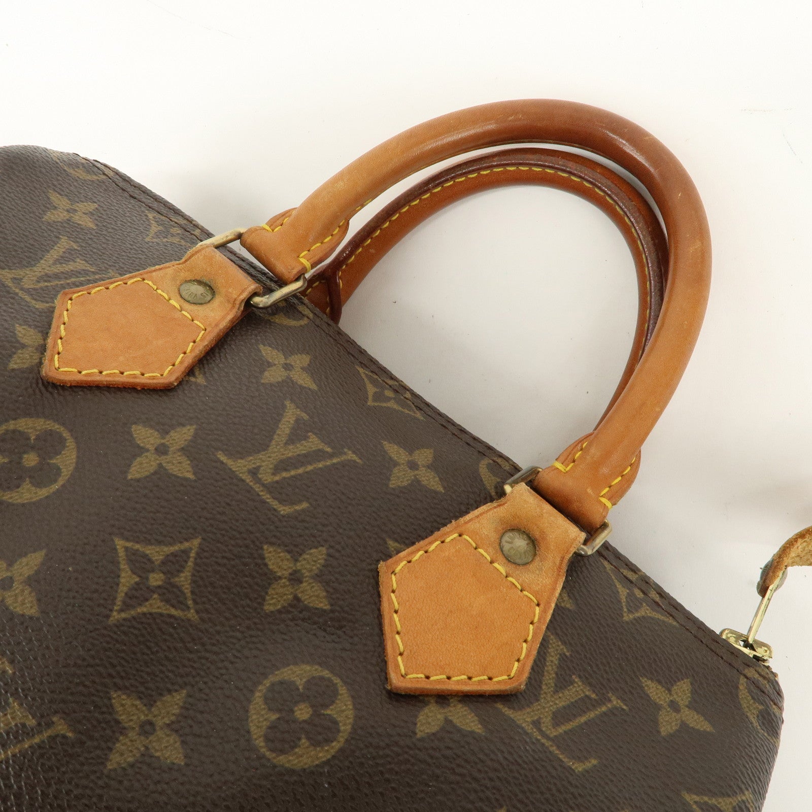 Louis Vuitton Monogram Speedy 25 Boston Bag Hand Bag M41528