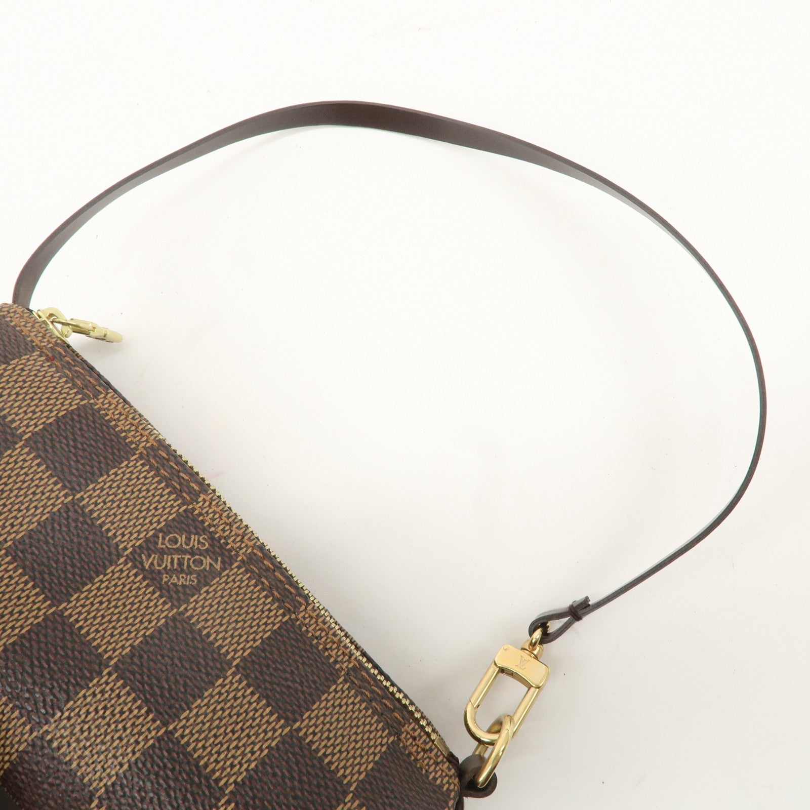 Louis Vuitton Damier Pouch for Papillon Bag Mini Bag Brown