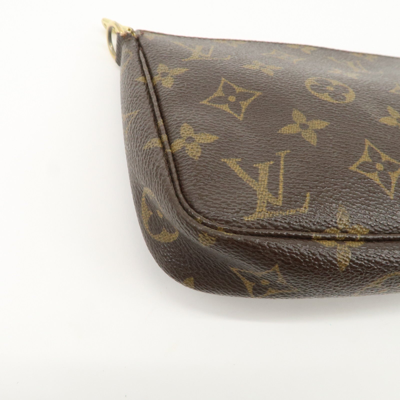 Louis Vuitton Monogram Pochette Accessoires Pouch Brown M51980 Used