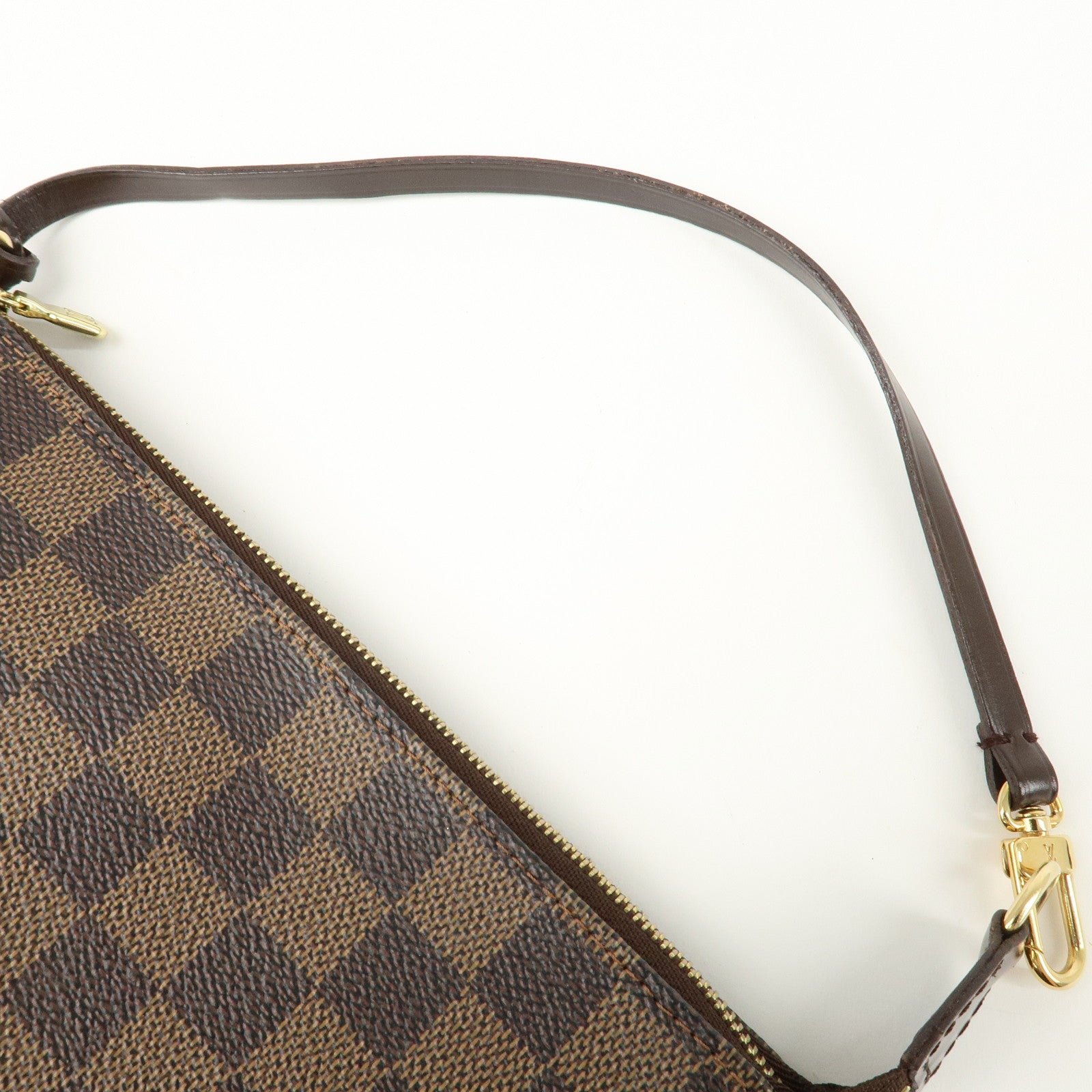 Louis Vuitton Damier Pochette Accessoires Pouch Hand Bag N51985 Used