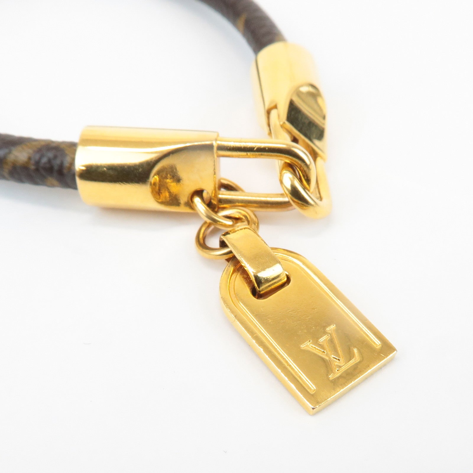 Louis Vuitton Monogram Bracelet Lock It Monogram M6605F Used