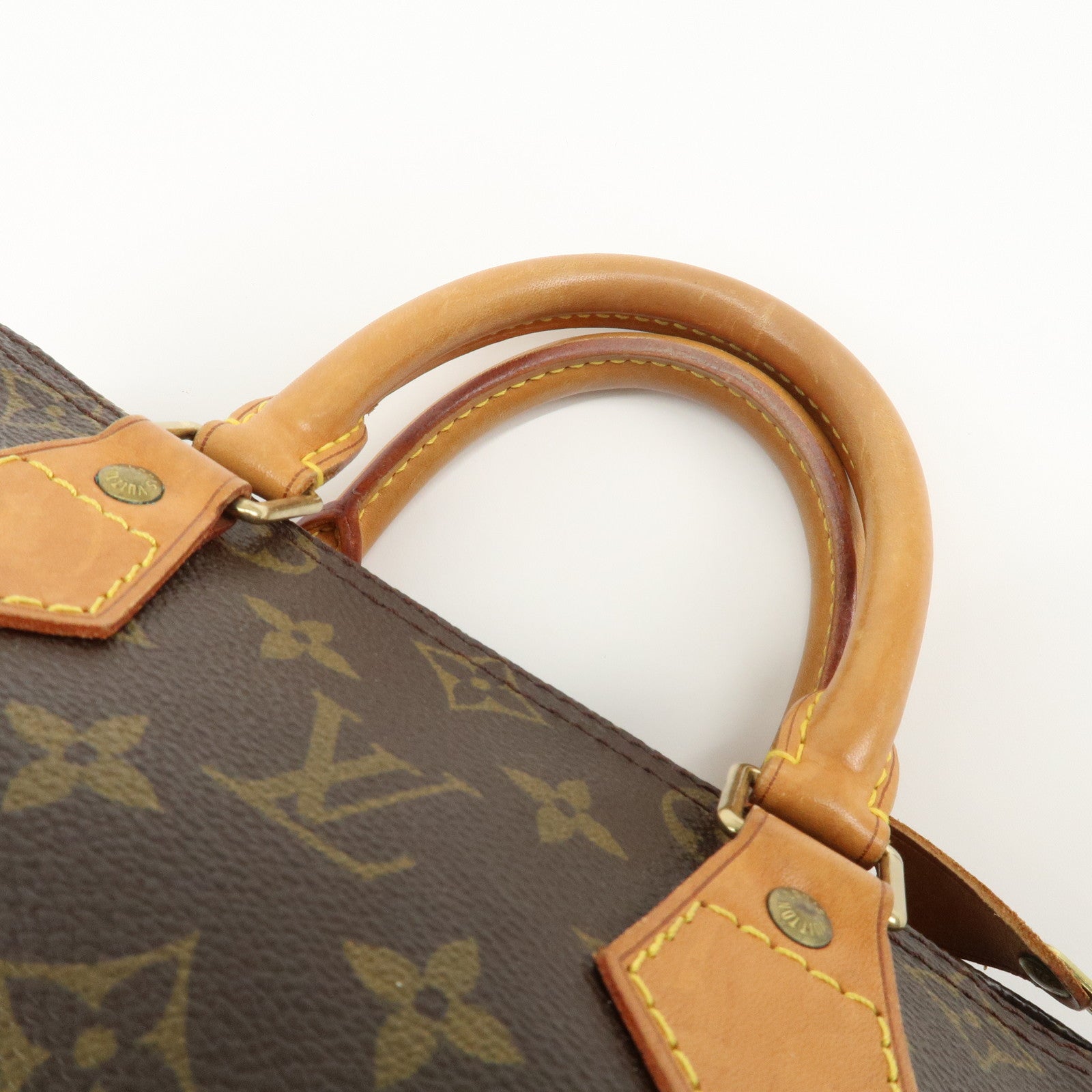 Louis Vuitton Monogram Speedy 25 Hand Bag Boston Bag M41528 Used