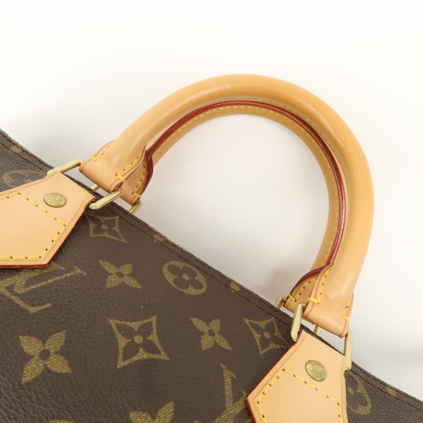 Louis Vuitton Monogram Speedy 30 Hand Bag Boston Bag M41108 Used