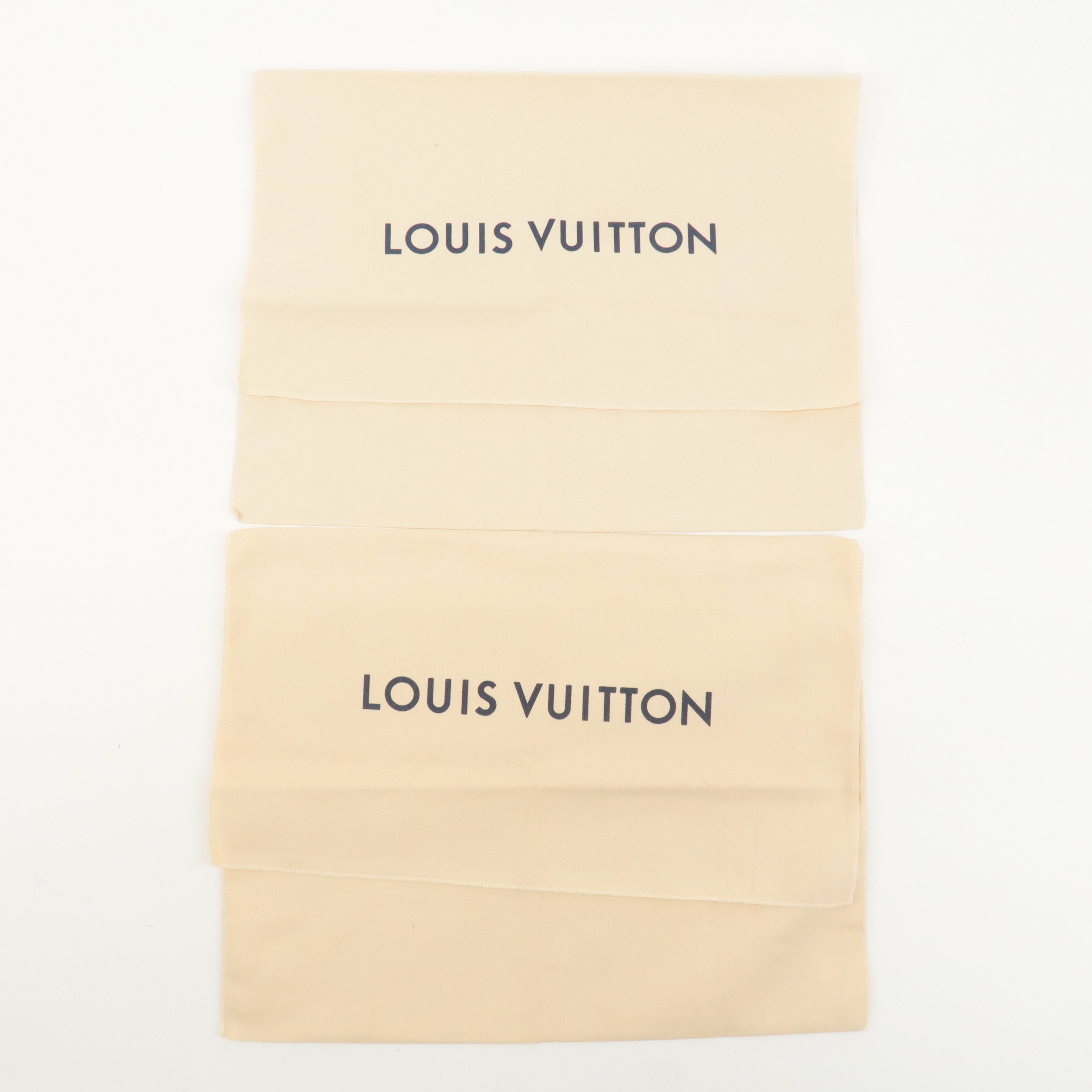 Louis Vuitton Set of 10 Storage Bag Dust Bag New Model Beige