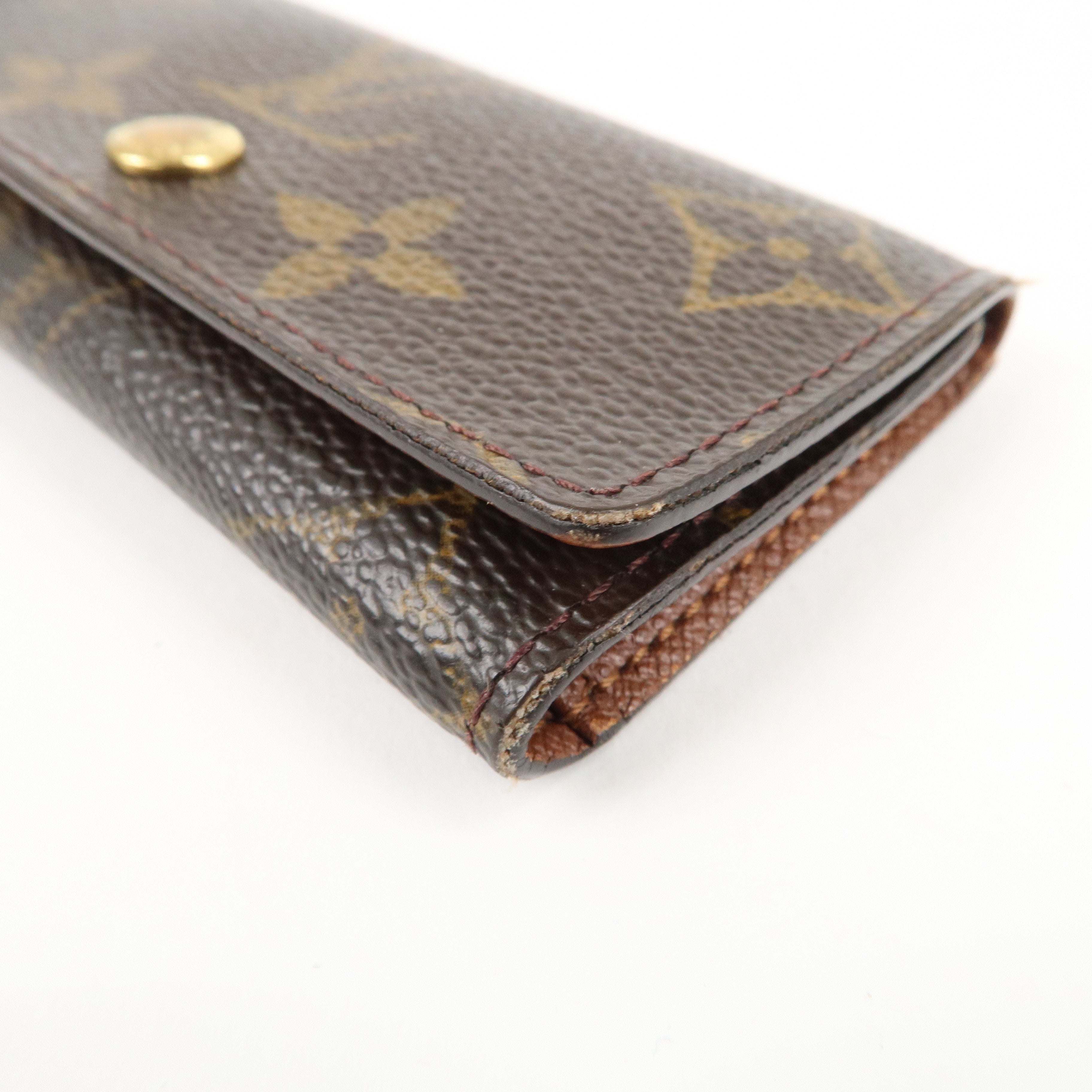 Louis Vuitton Monogram Set of 2 Multicles 4 Key Case M62631