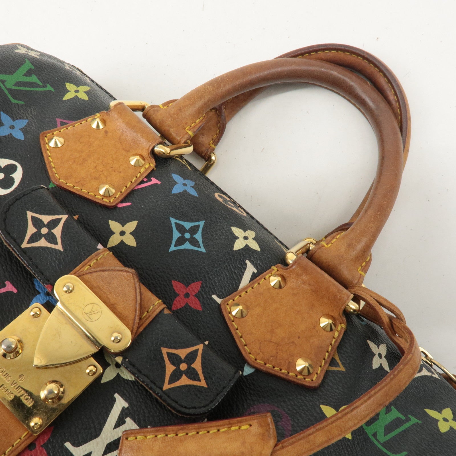 Louis Vuitton Monogram Multi Color Speedy 30 Hand Bag M92642