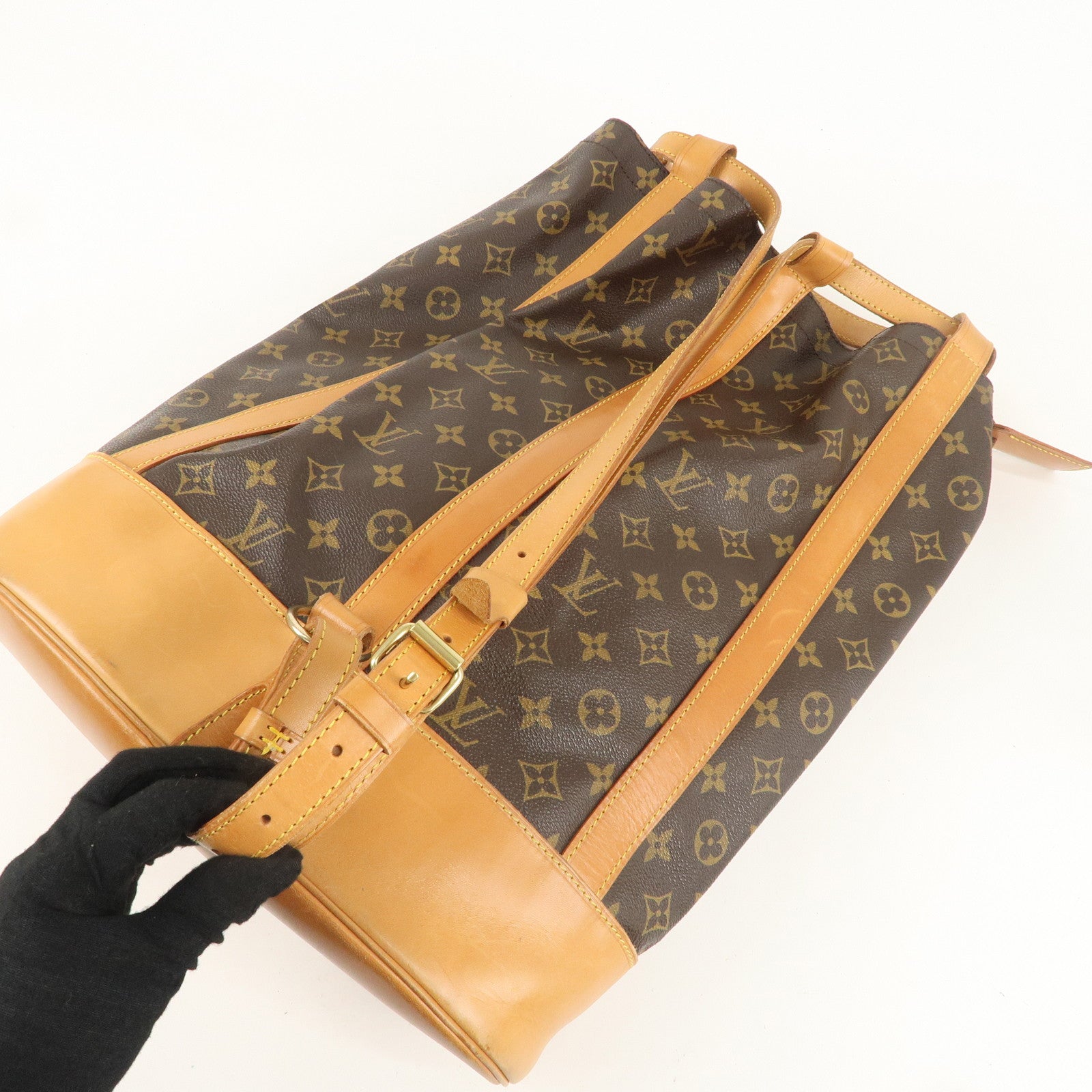 Louis Vuitton Monogram Randonnee GM Laundry Bag M42244