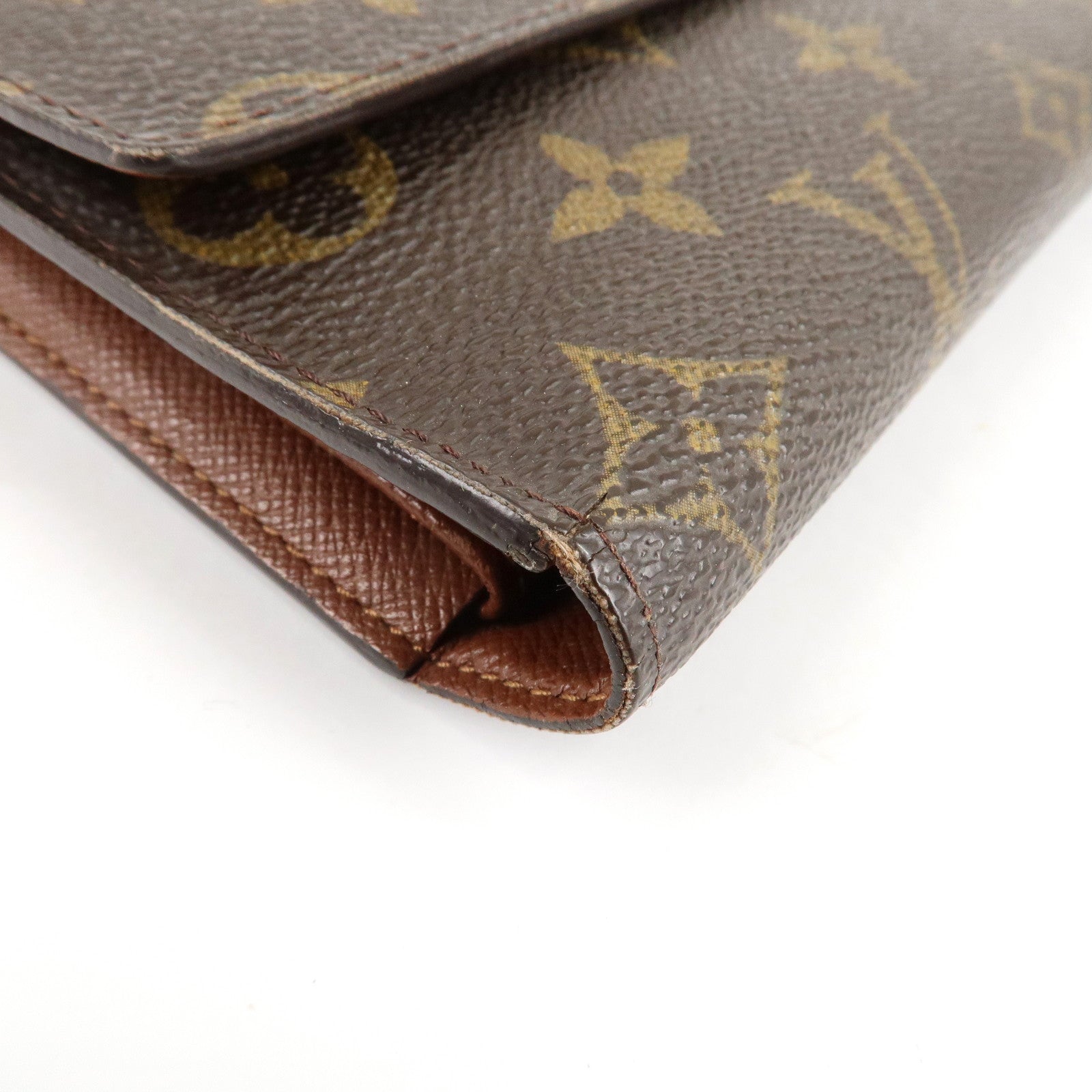 Louis Vuitton Monogram Porte Tresor International Wallet M61215 Used