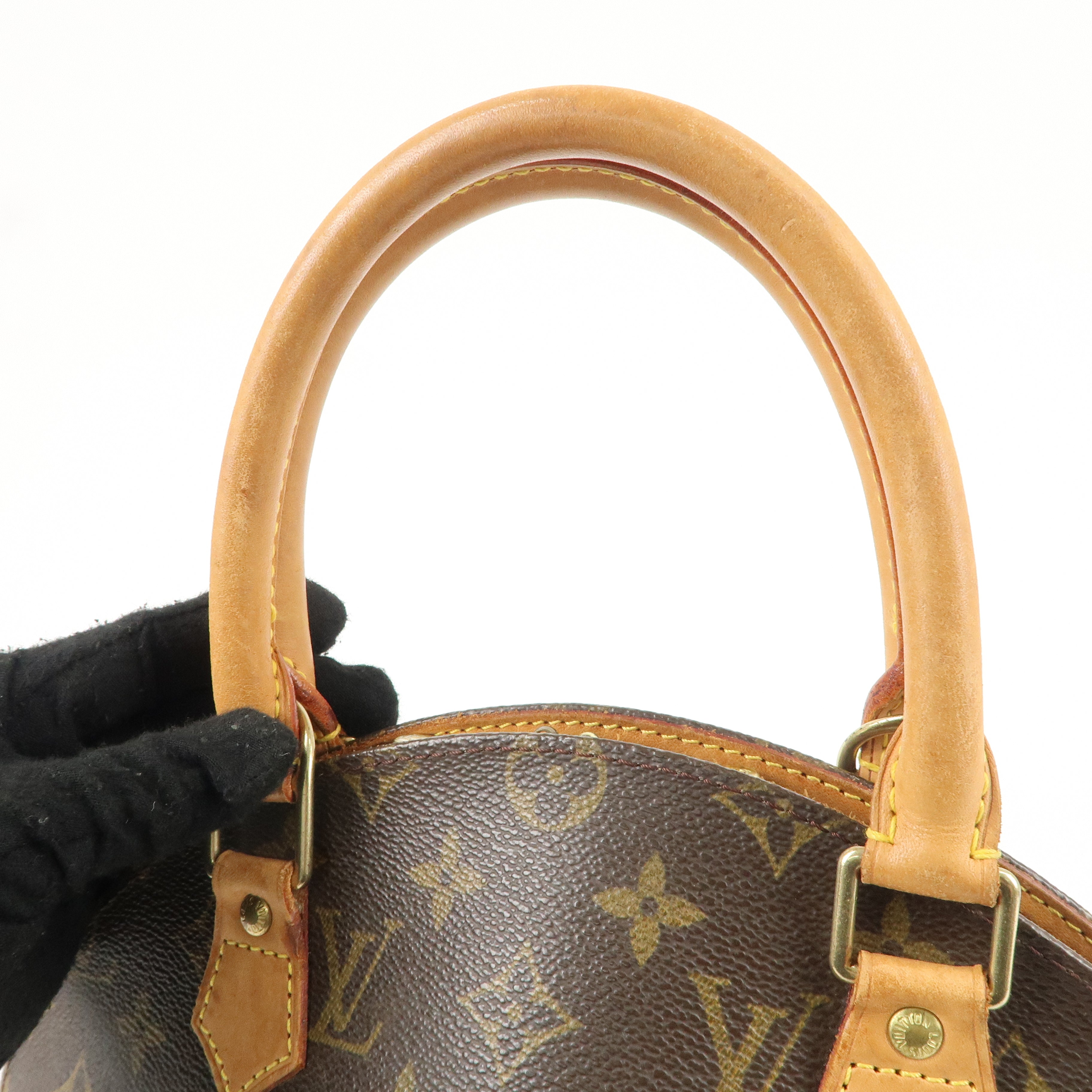 Louis Vuitton Monogram Ellipse MM Hand Bag Brown M51126