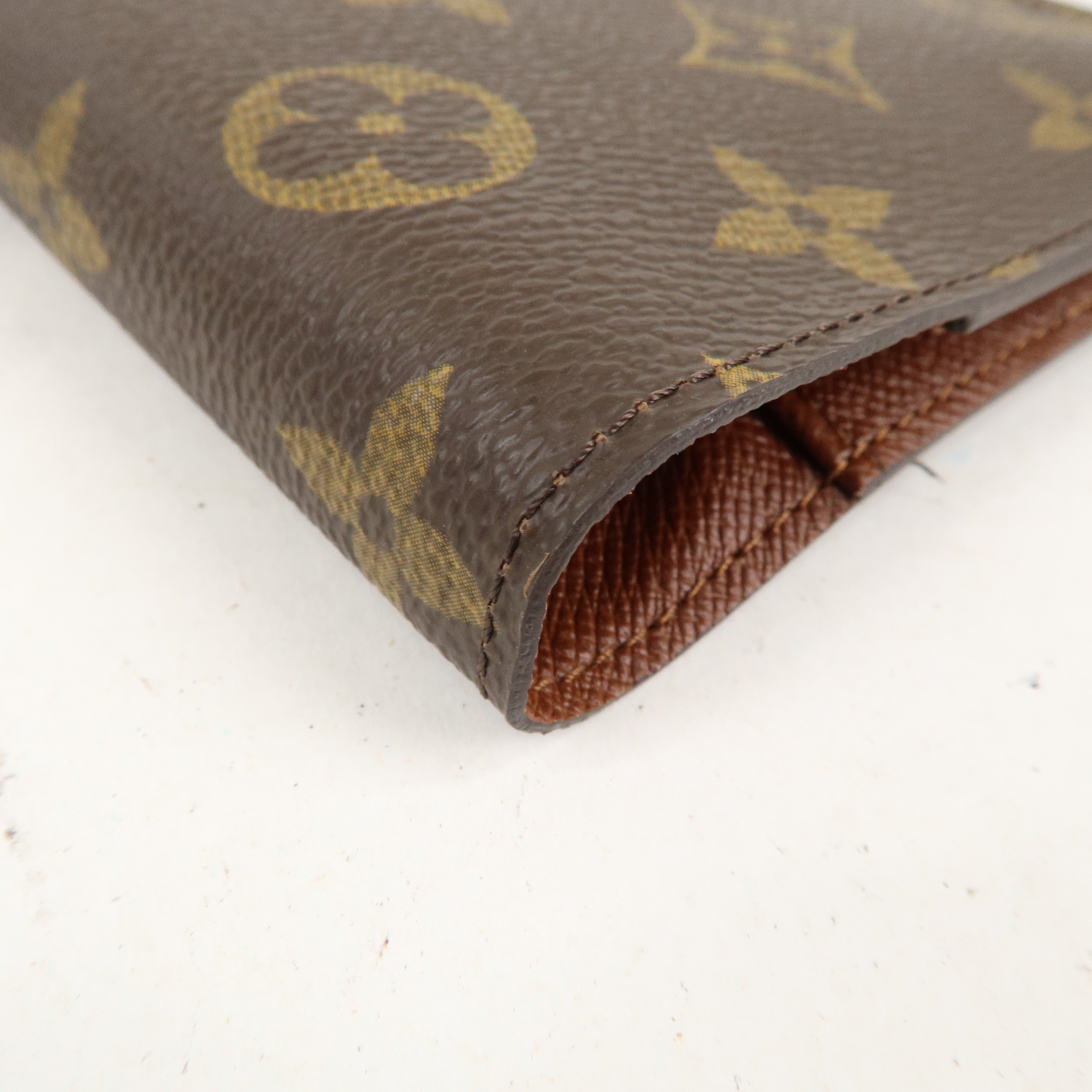 Louis Vuitton Monogram Agenda PM Planner Cover Brown R20005