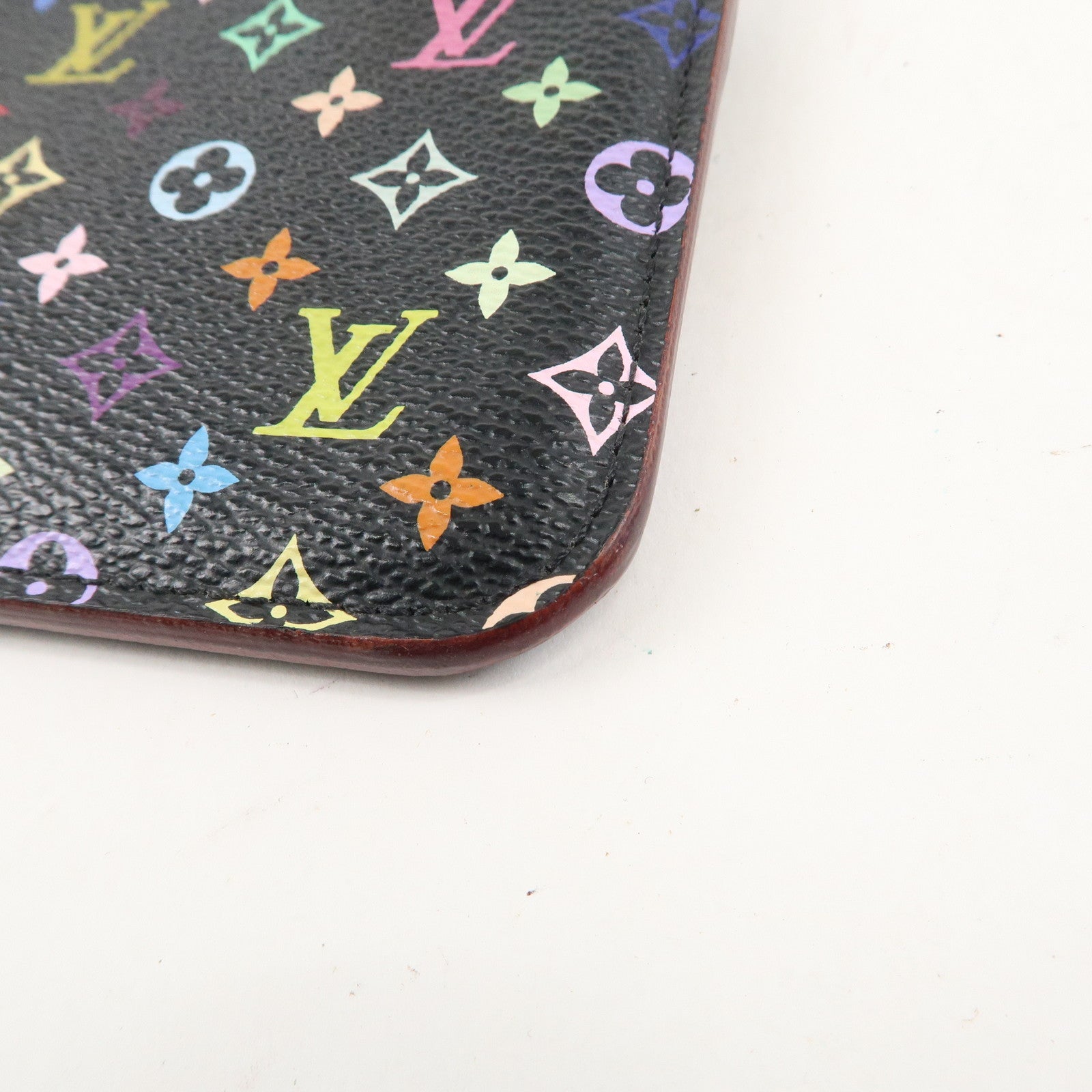 Louis Vuitton Monogram Multi Color Pochette Cles Coin Case M93735