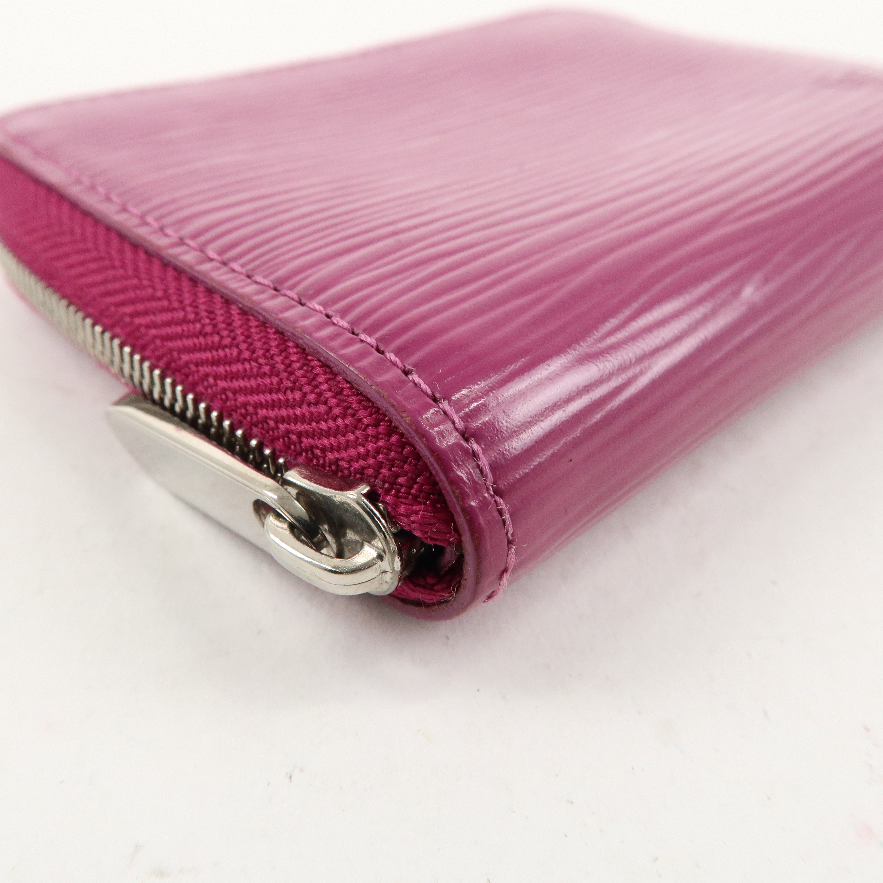 Louis Vuitton Epi Zippy Coin Purse Coin Case Fuchsia M60383