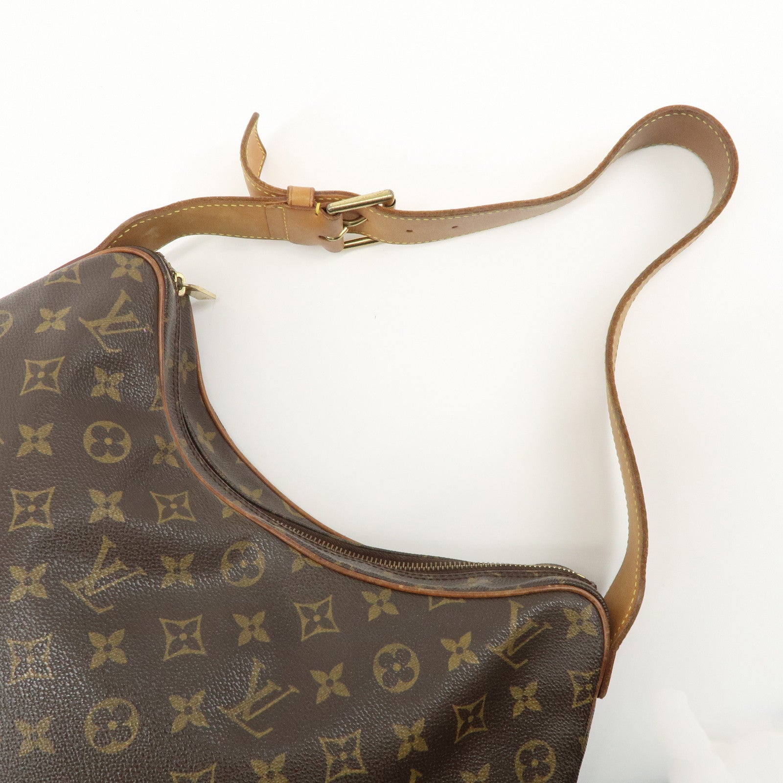 Louis Vuitton Monogram Croissant GM Shoulder Bag Brown M51511 Used