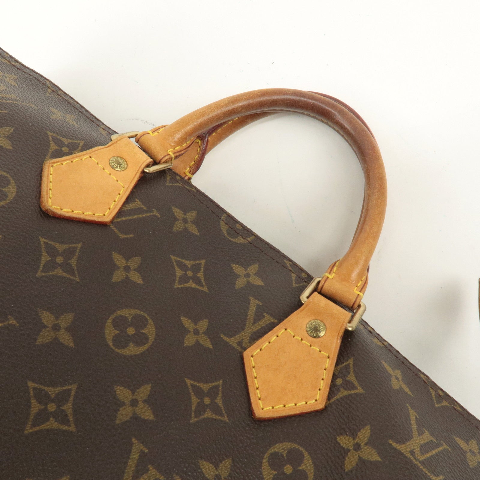 Louis Vuitton Monogram Speedy 35 Hand Bag Boston Bag M41524