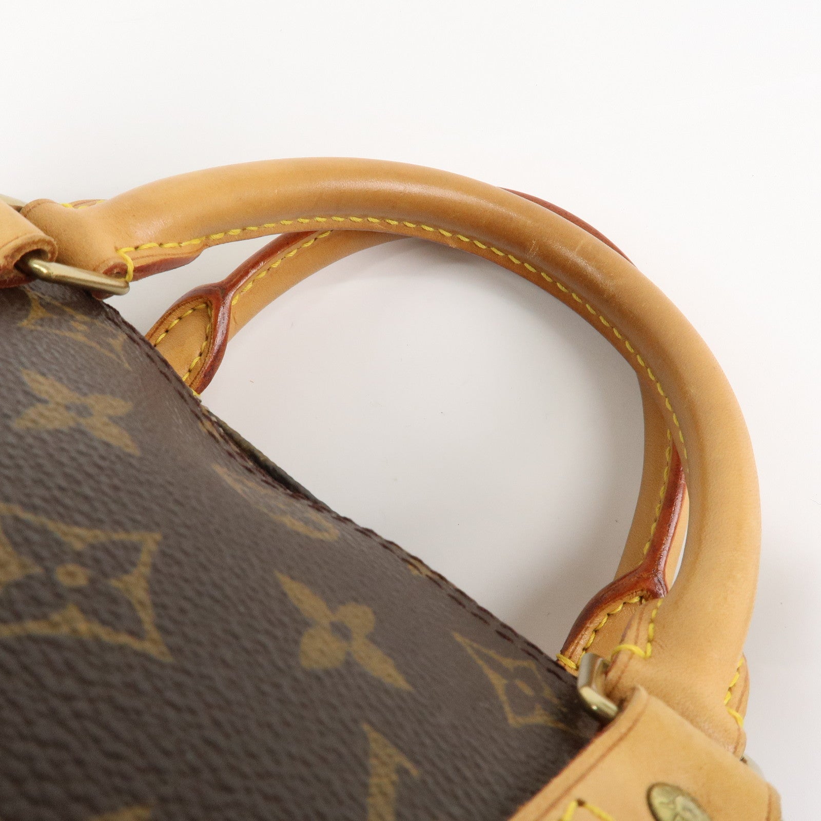 Louis Vuitton Monogram Speedy 30 Hand Bag Boston Bag M41526 Used