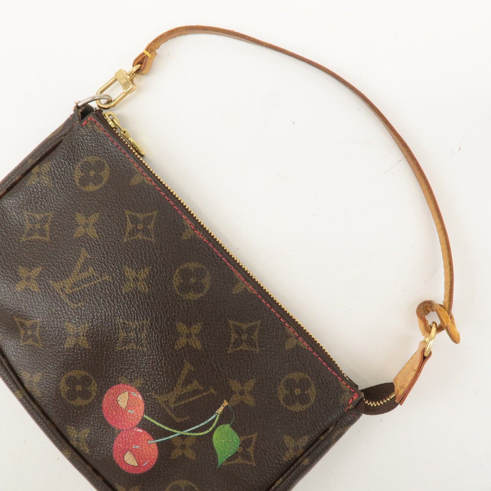 Louis Vuitton Cherry Blossom Pochette Accessoires Pouch M95008