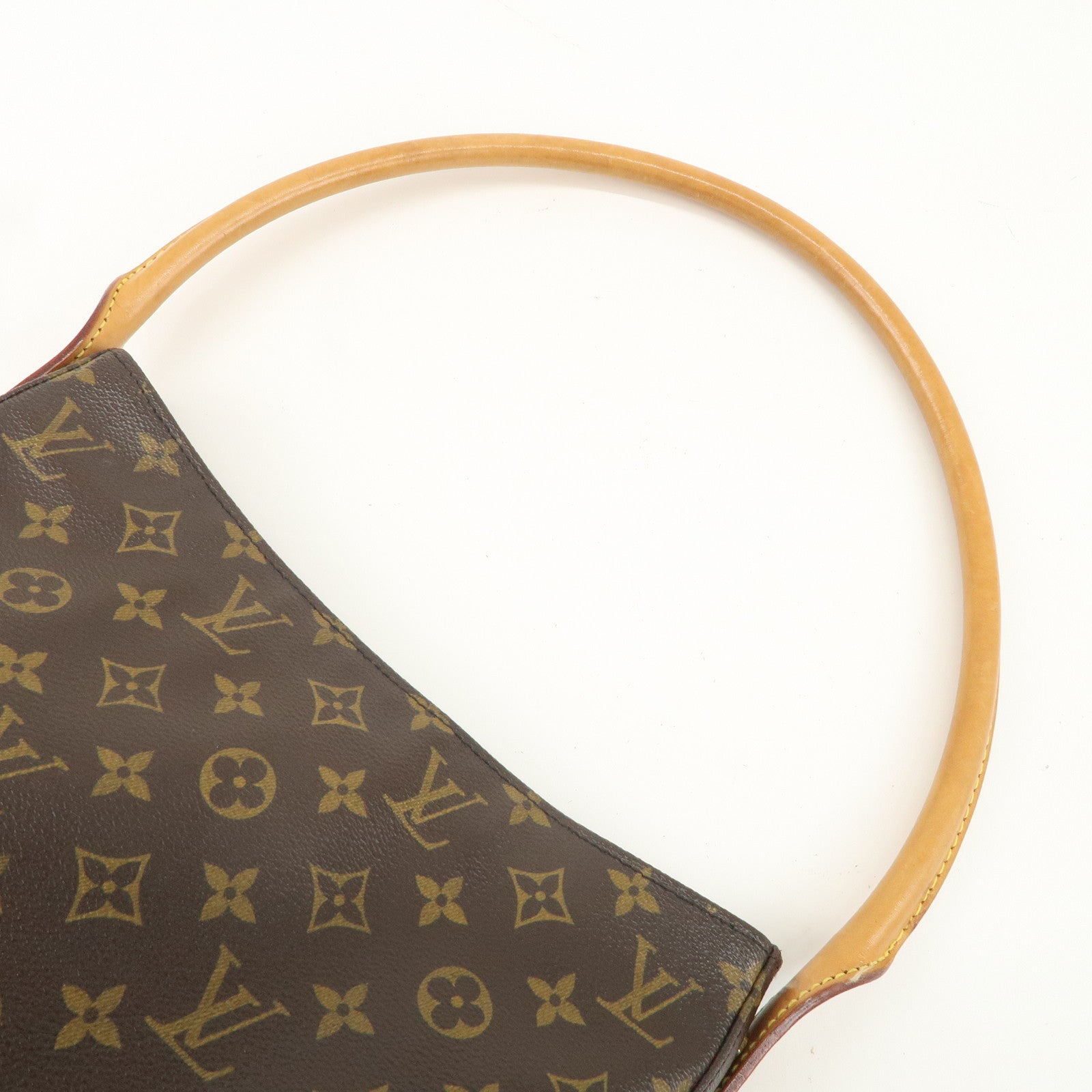 Louis Vuitton Monogram Looping GM Shoulder Bag Brown M51145