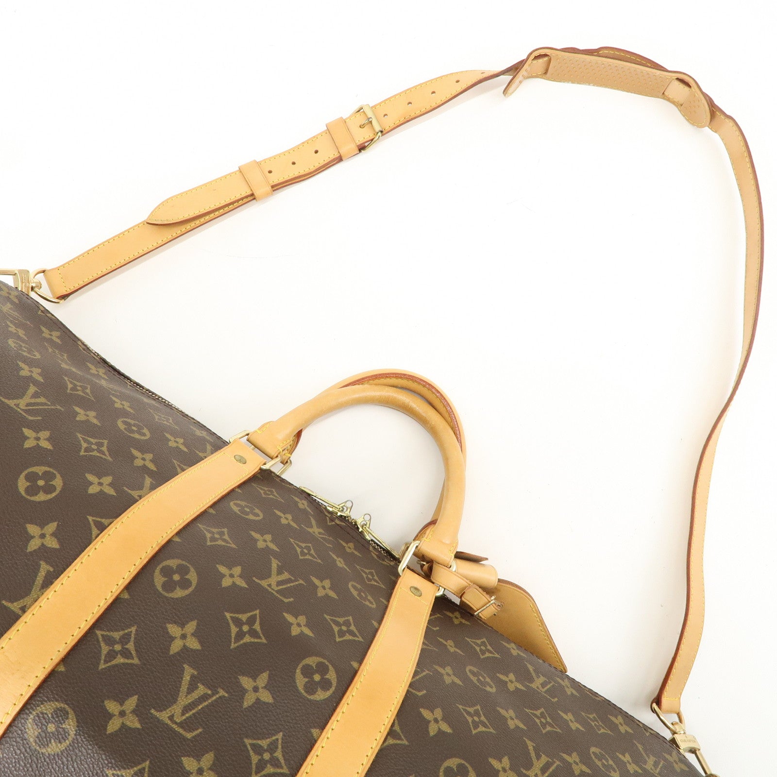 Louis Vuitton Monogram Keep All Bandouliere 55 Bag M41414