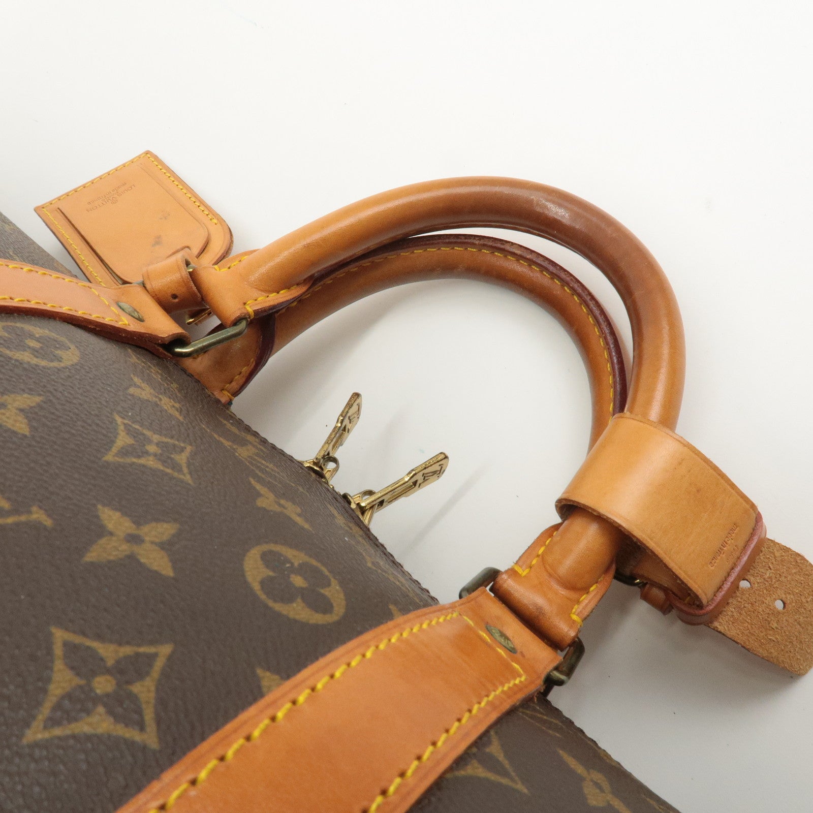 Louis Vuitton Monogram Keep All 55 Boston Bag Brown M41424