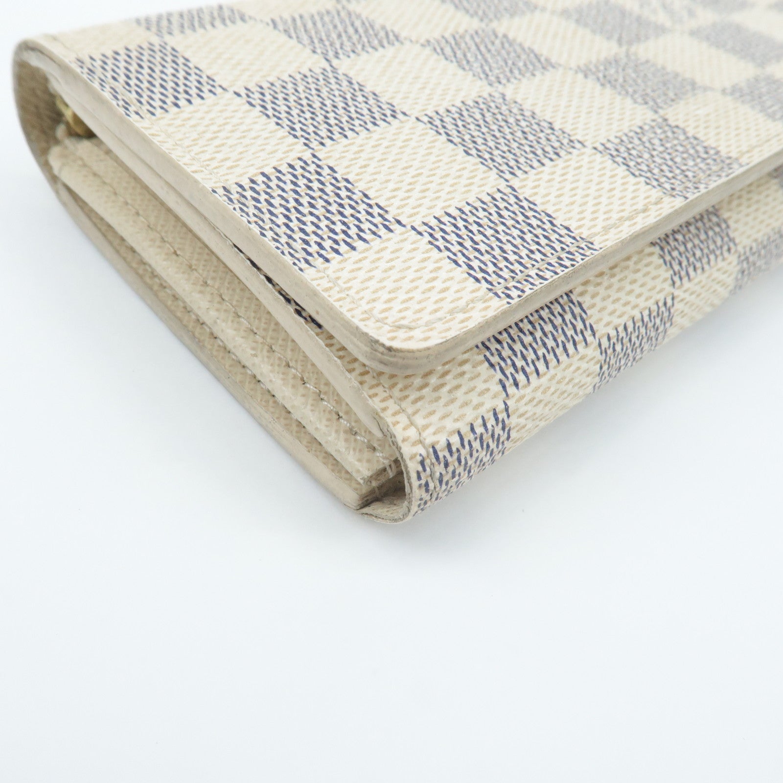 Louis Vuitton Azur Portefeuille Viennois Bifold Wallet N61744 Used