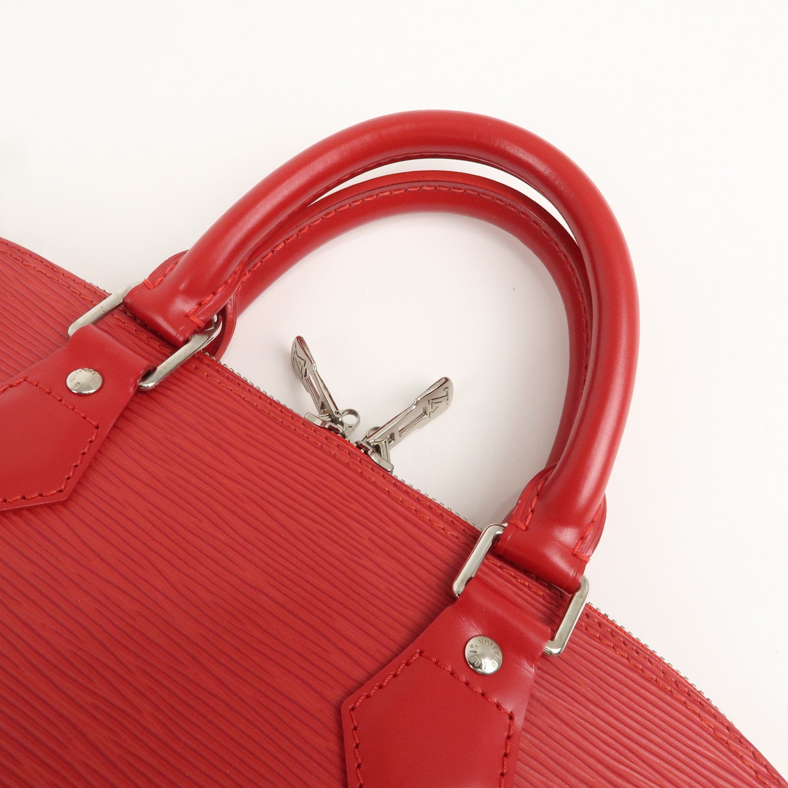 Louis Vuitton Epi Alma PM  Hand Bag Carmine M4058E