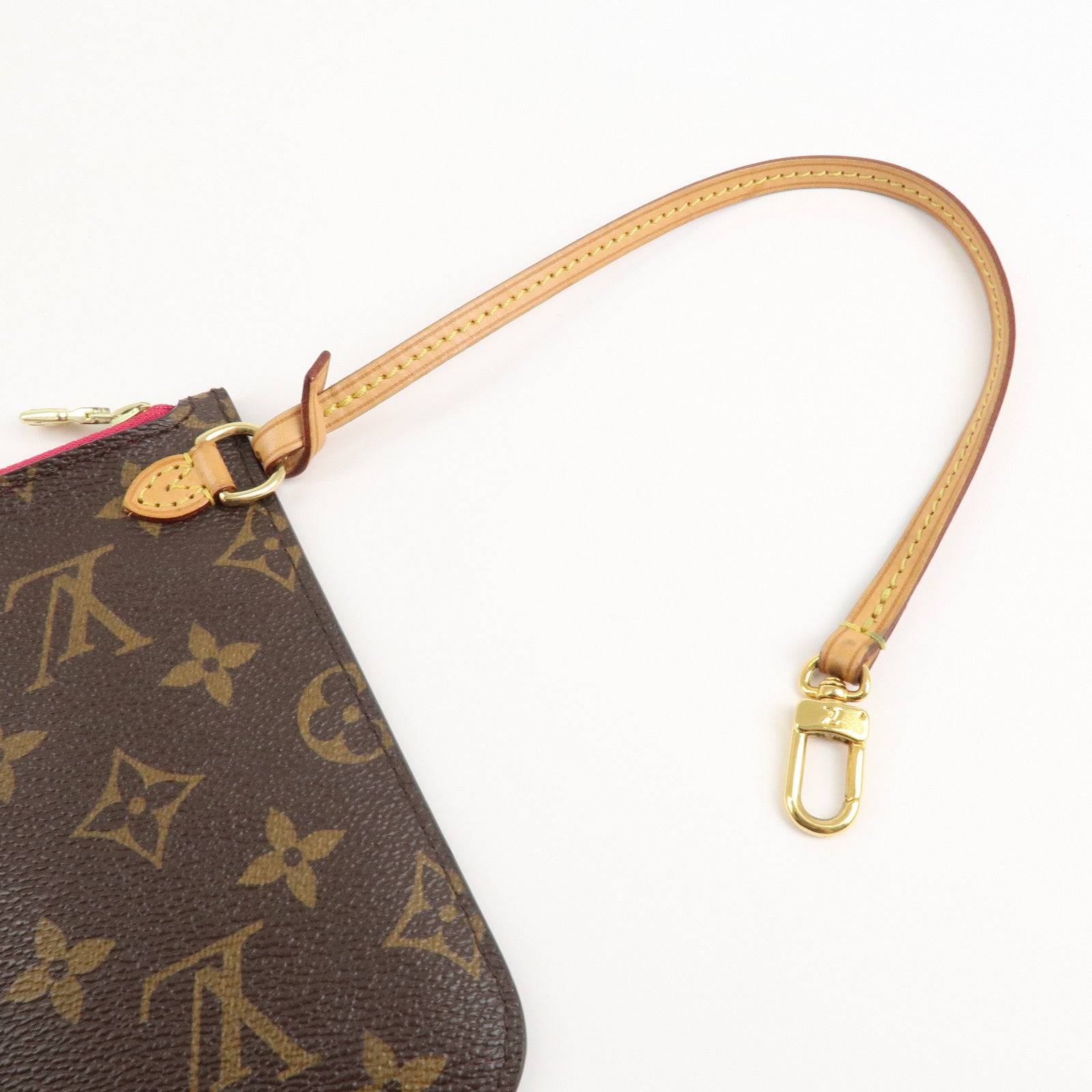 Louis Vuitton Monogram Pouch for Neverfull GM Brown Used