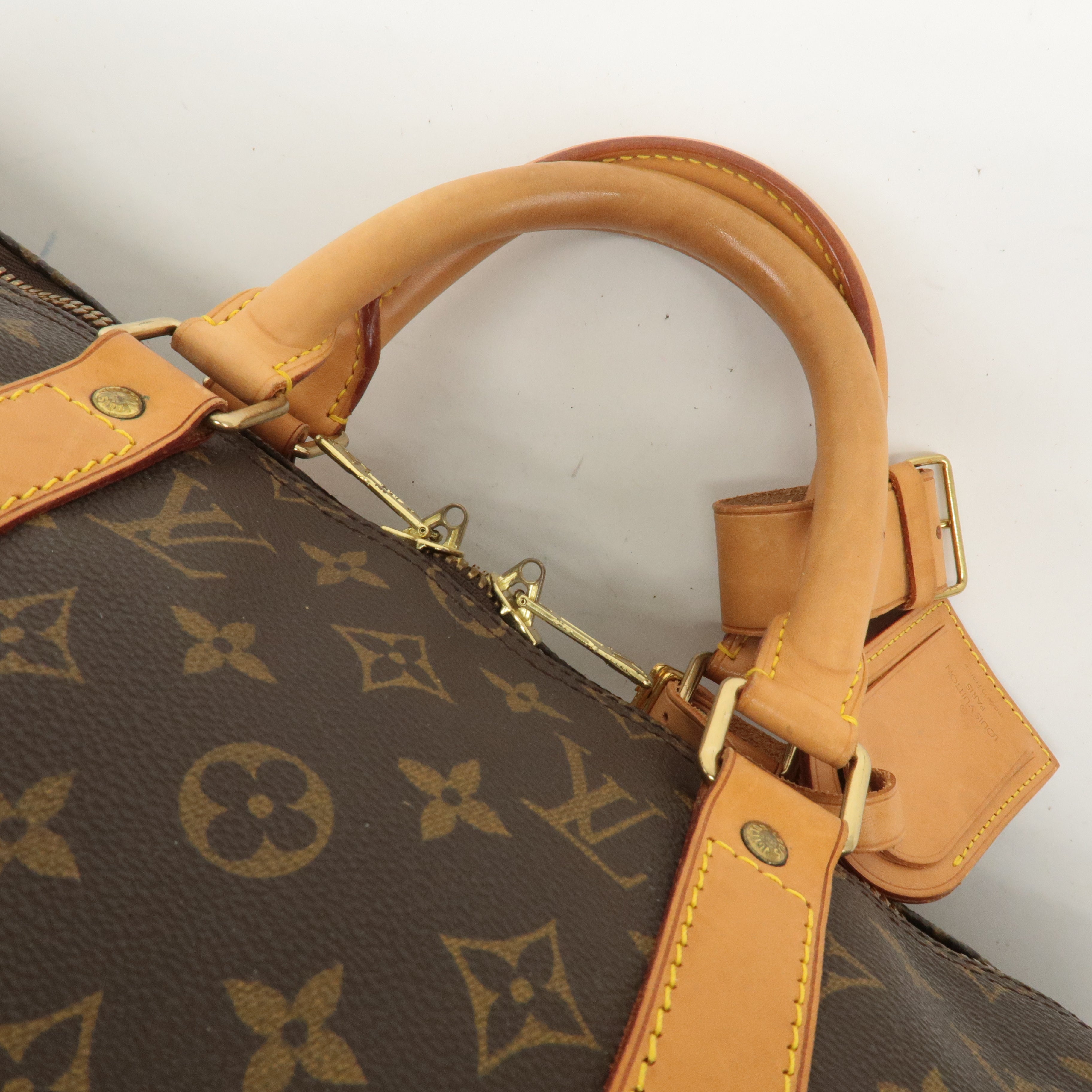 Louis Vuitton Monogram Keep All Bandoulier 50 Boston Bag M41416