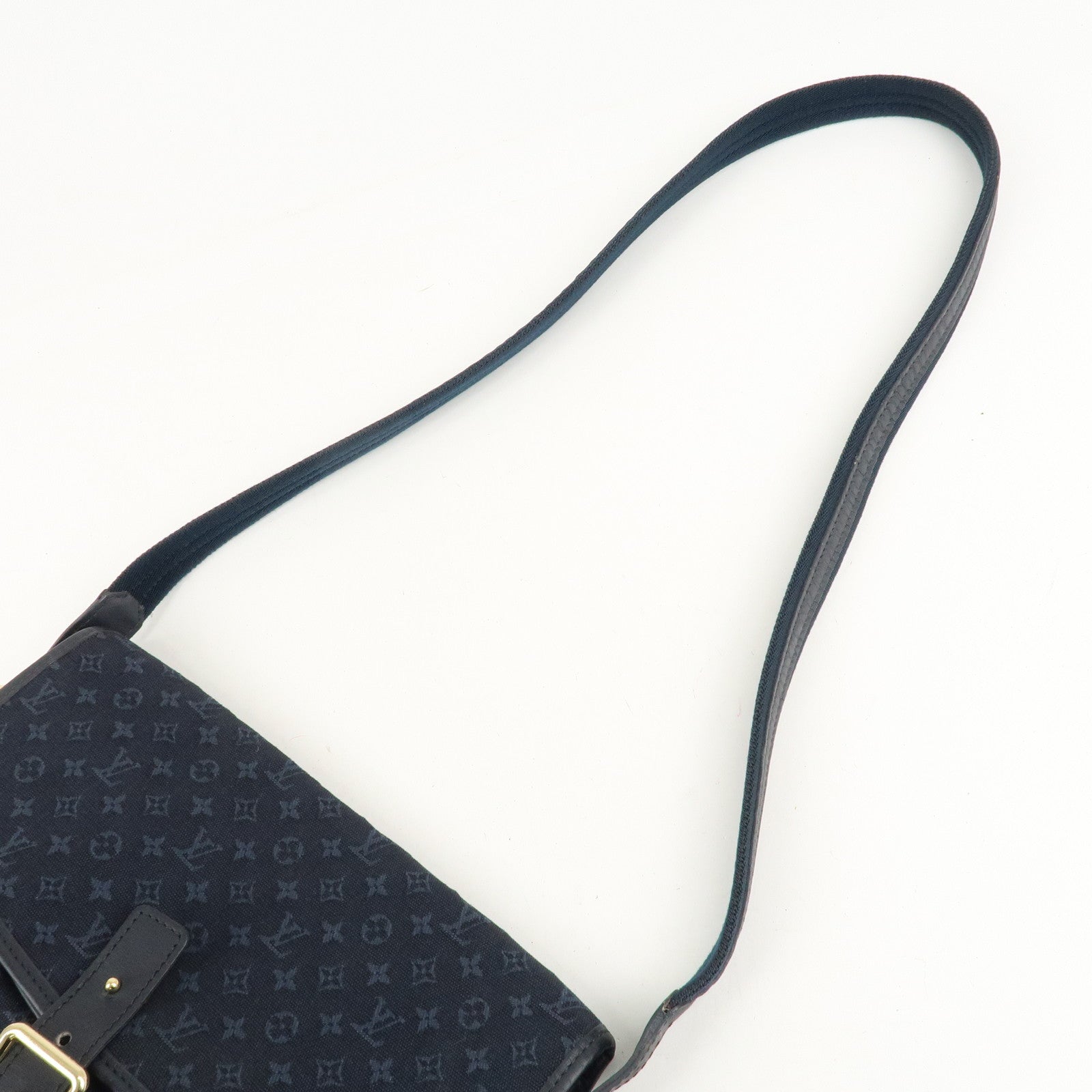 Louis Vuitton Monogram Mini Belanger Shoulder Bag TST Blue M92672 Used