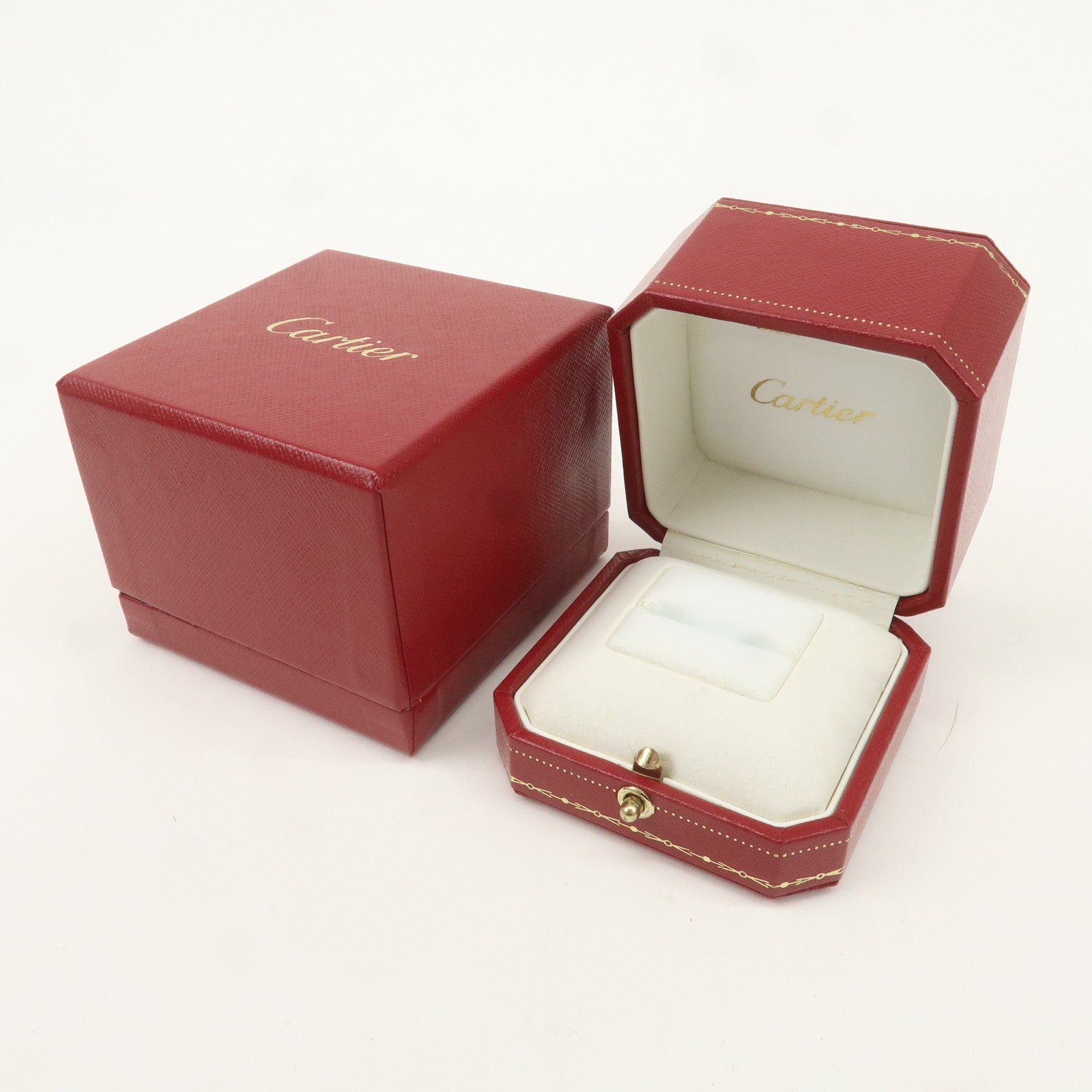 Cartier Set of 5 Ring Box Display Box Jewelry Box For Ring