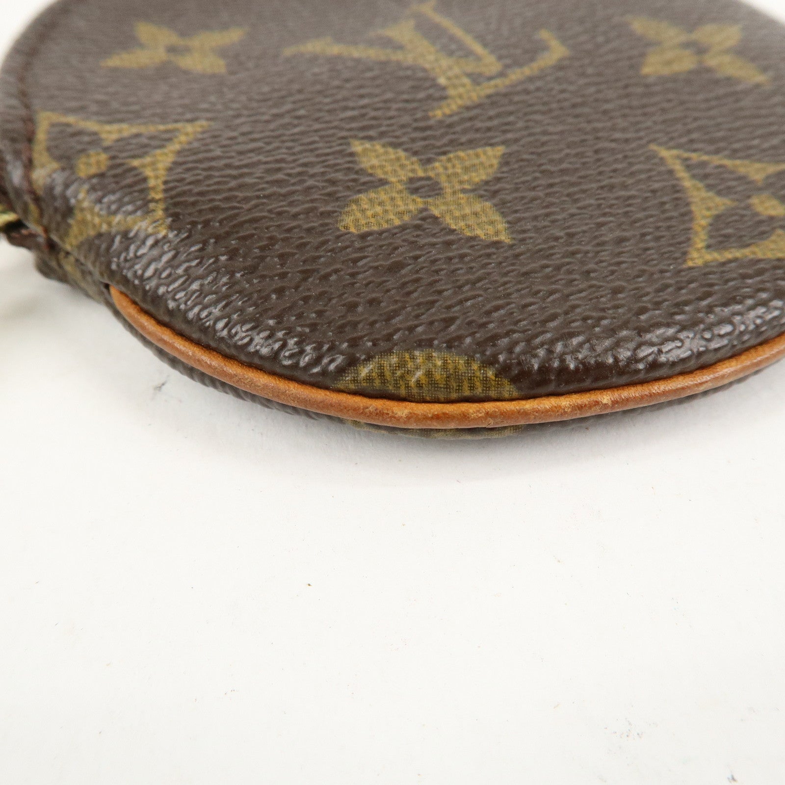 Louis Vuitton Monogram Porte Monnaie Rond Coin Case M61926