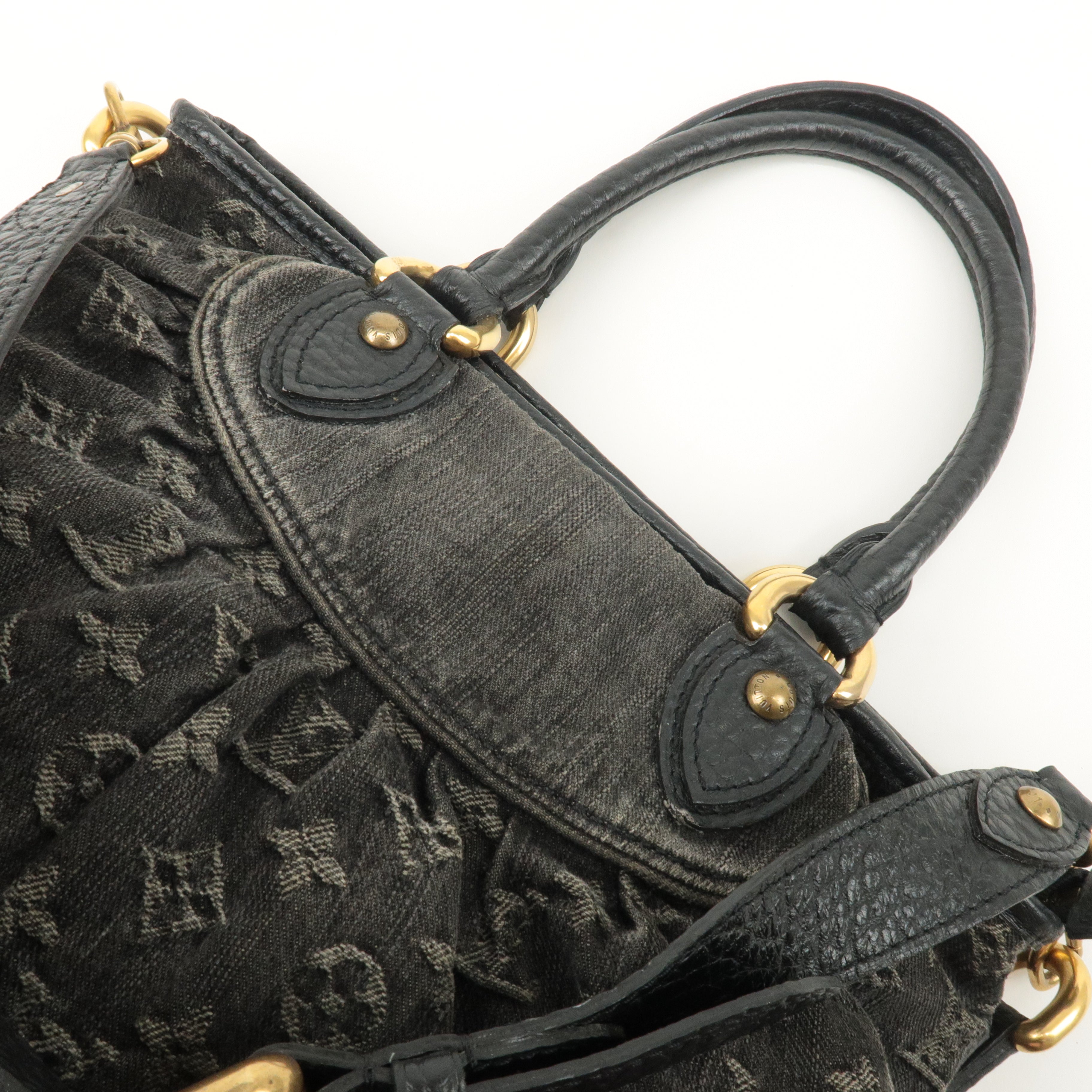 Louis Vuitton Monogram Denim Neo Cabby MM Shoulder Bag M95351